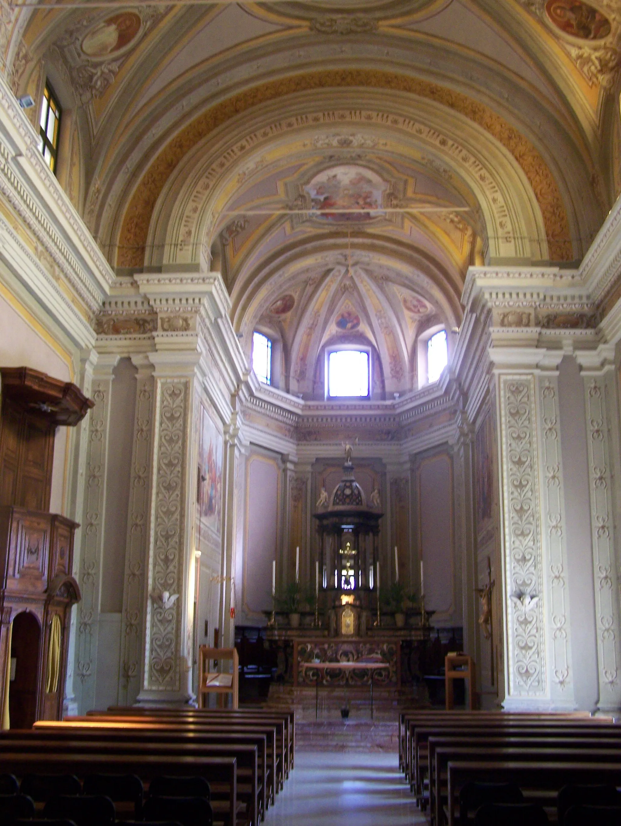 Photo showing: La vecchia chiesa parrocchiale di Mesero (MI) - Italy