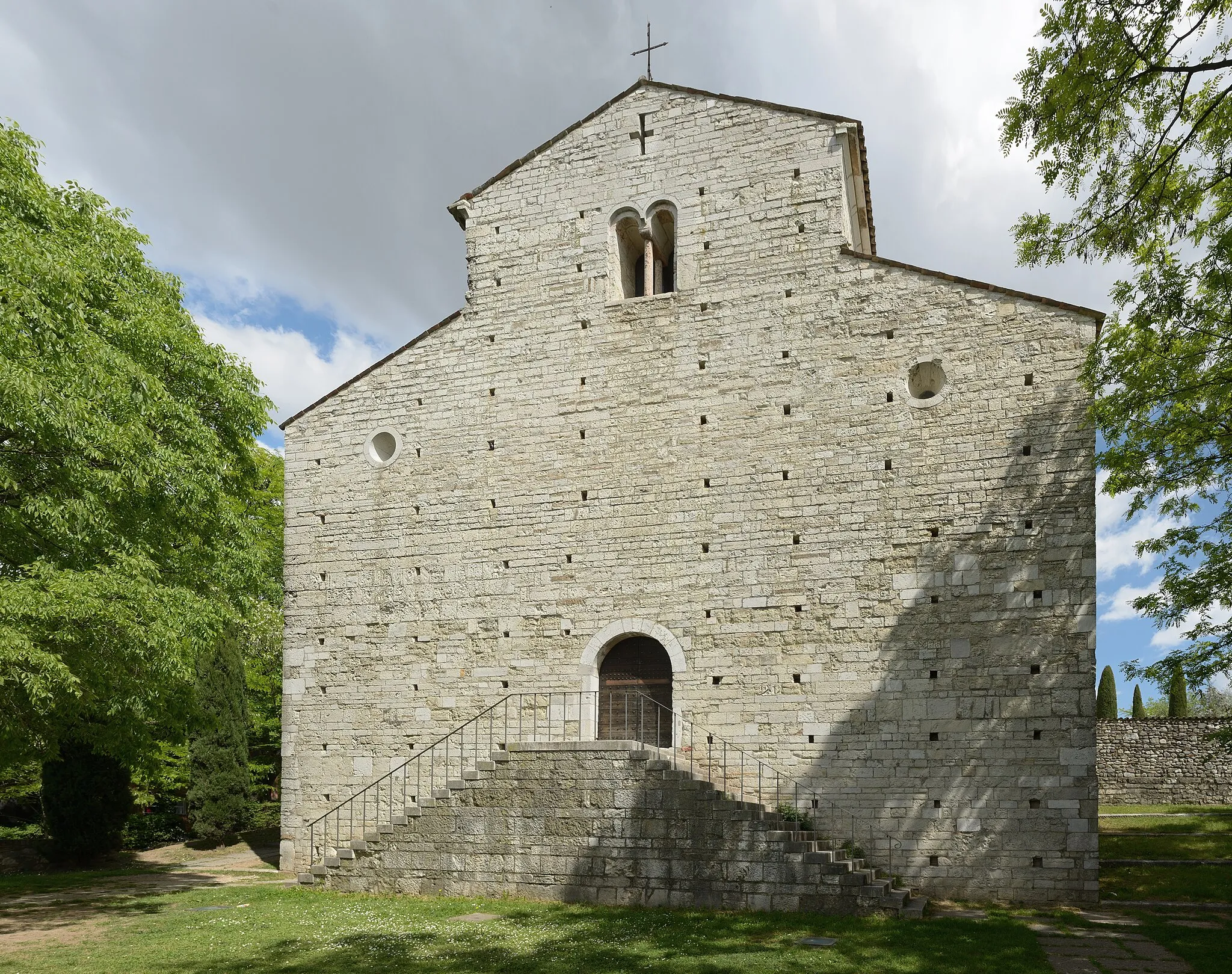 Photo showing: Facade of the San Pancrazio church in Montichiari.