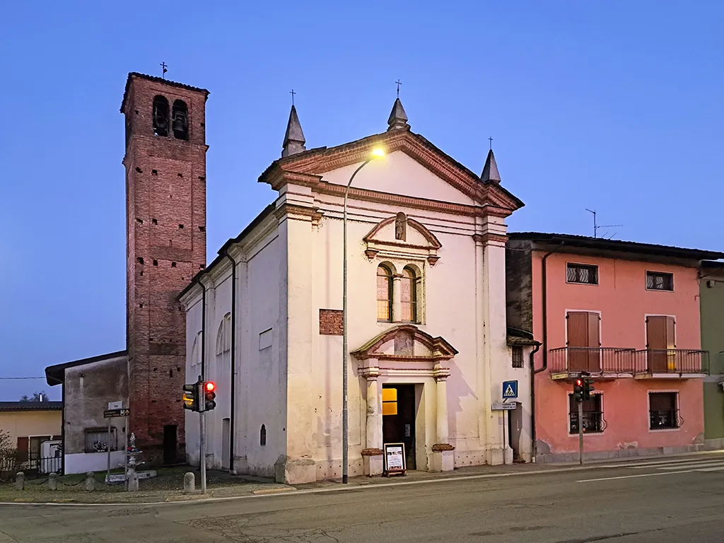 Photo showing: Montodine, oratorio della Madonna del Rosario