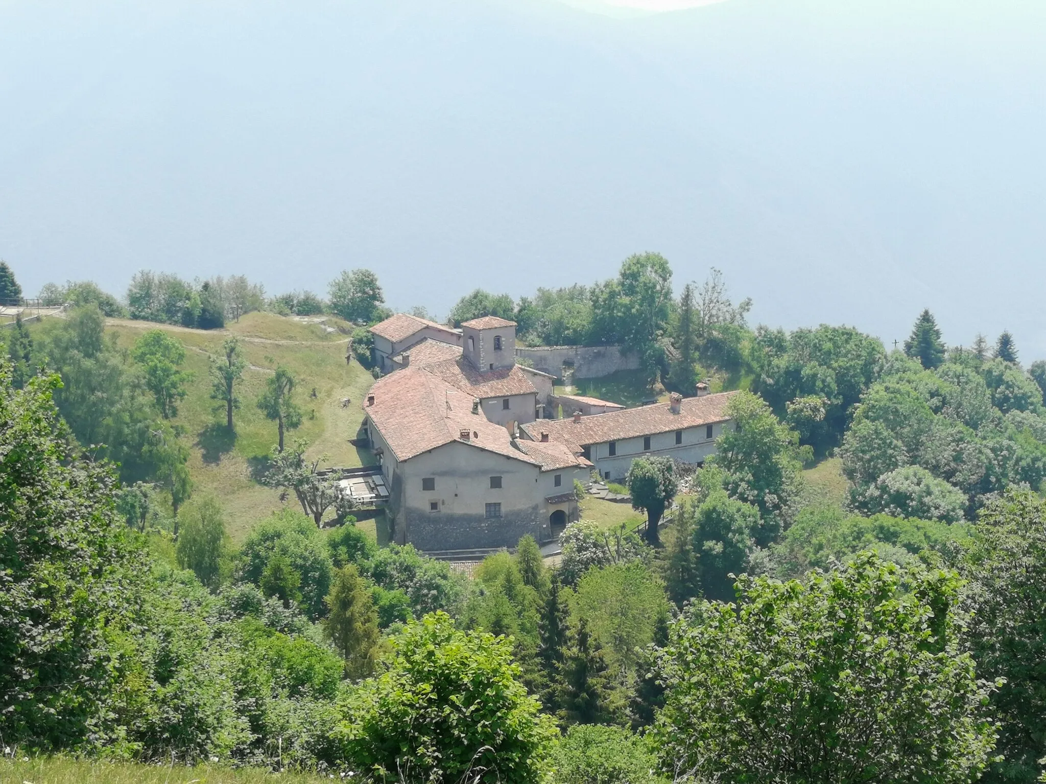 Photo showing: Santuario di Conche visto dalla croce