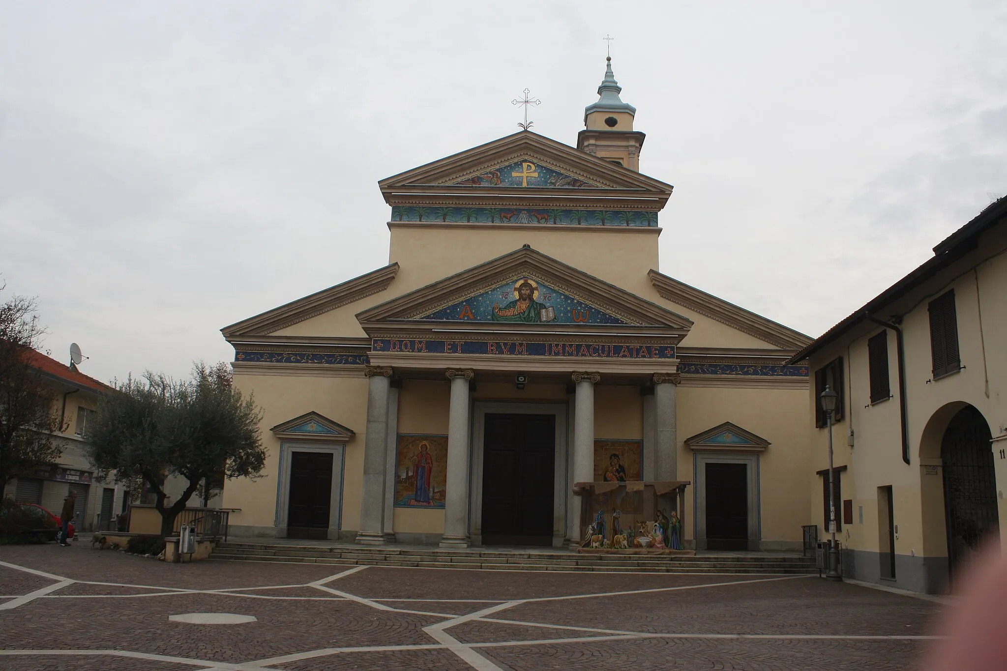 Photo showing: La chiesa di Santa Maria Immacolata a Origgio, in provincia di Varese.