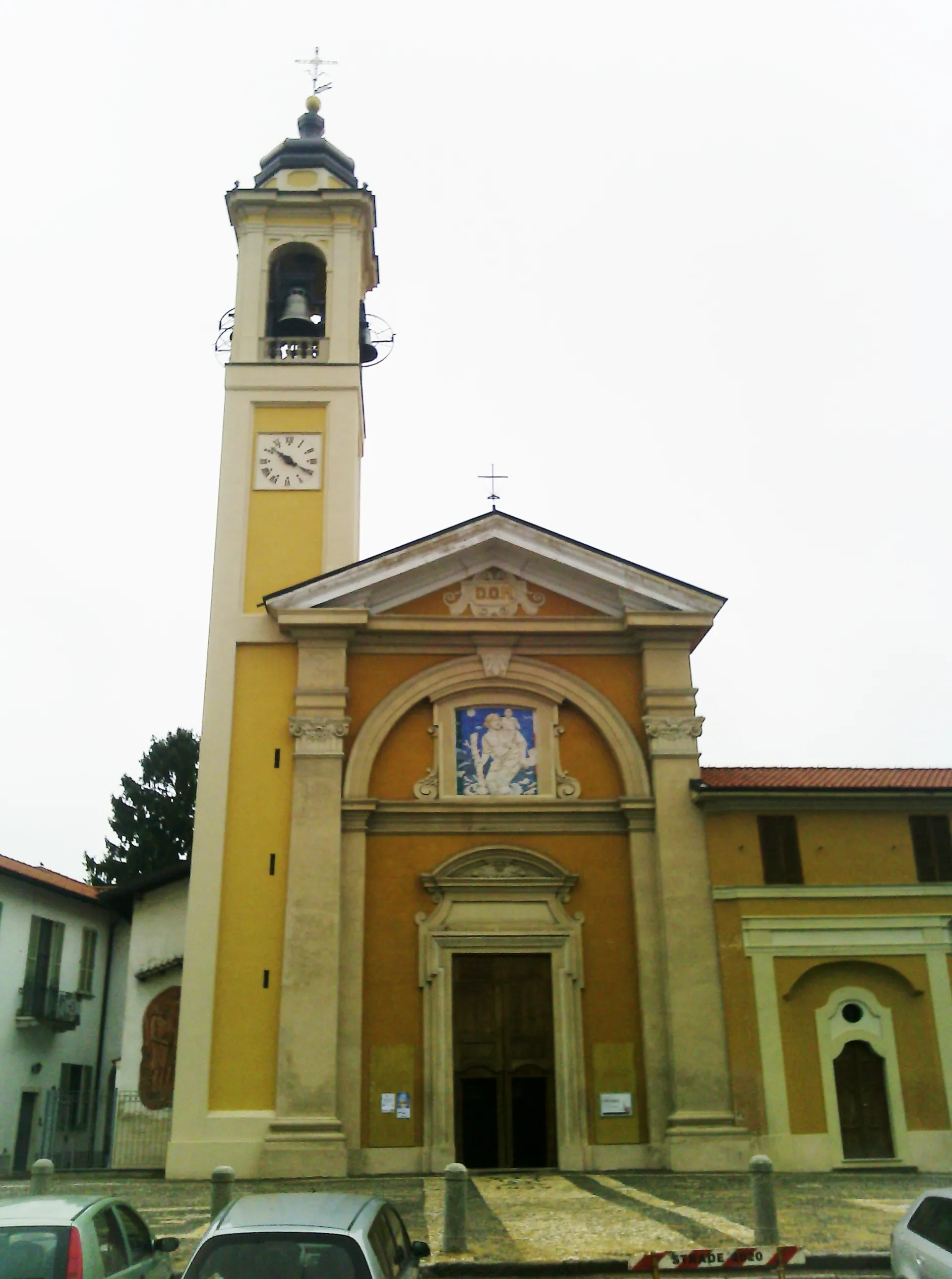 Photo showing: Chiesa parrocchiale di San Cristoforo a Ossona (MI) - esterno