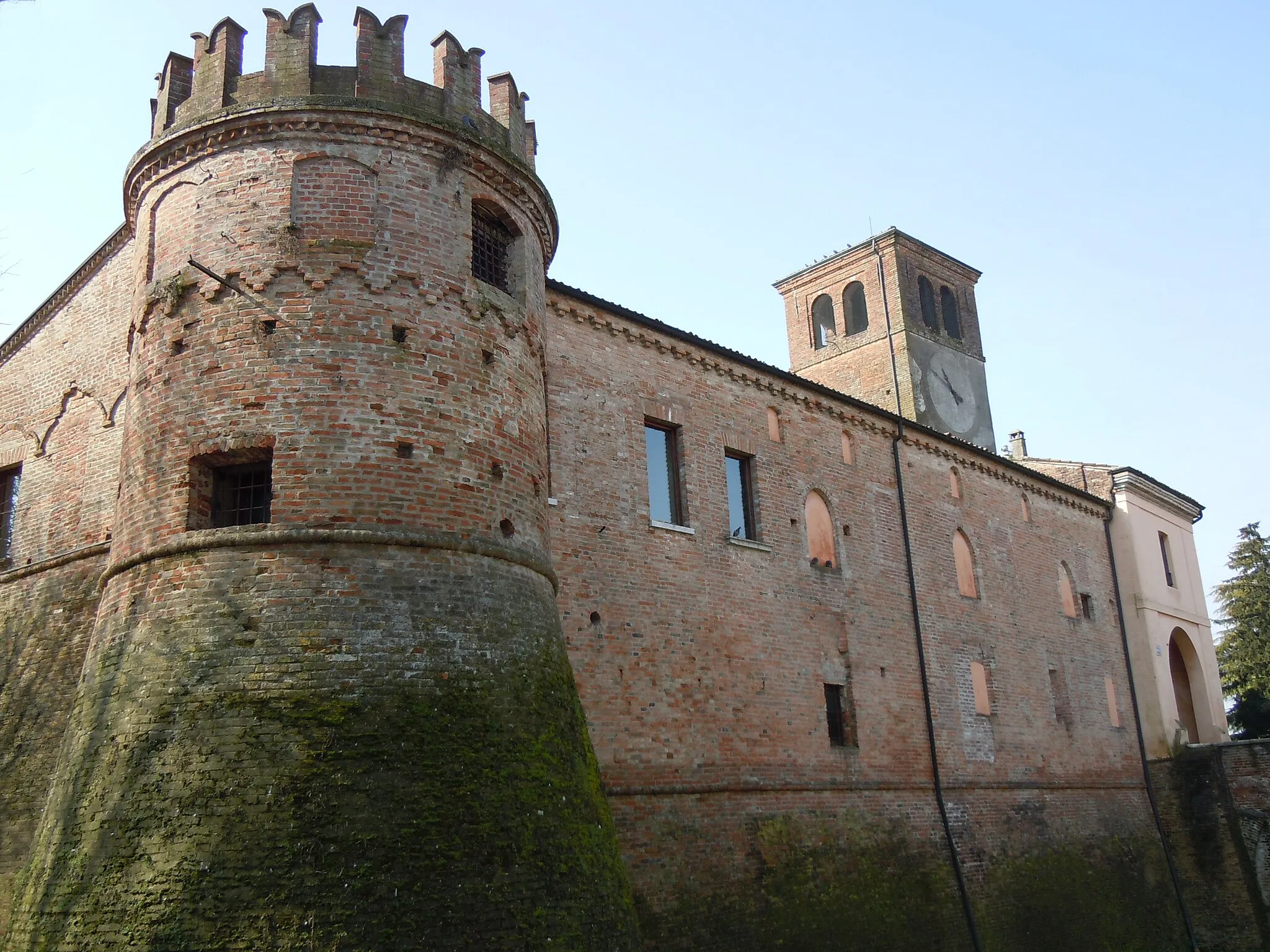 Photo showing: Ostiano, castello gonzaghesco.