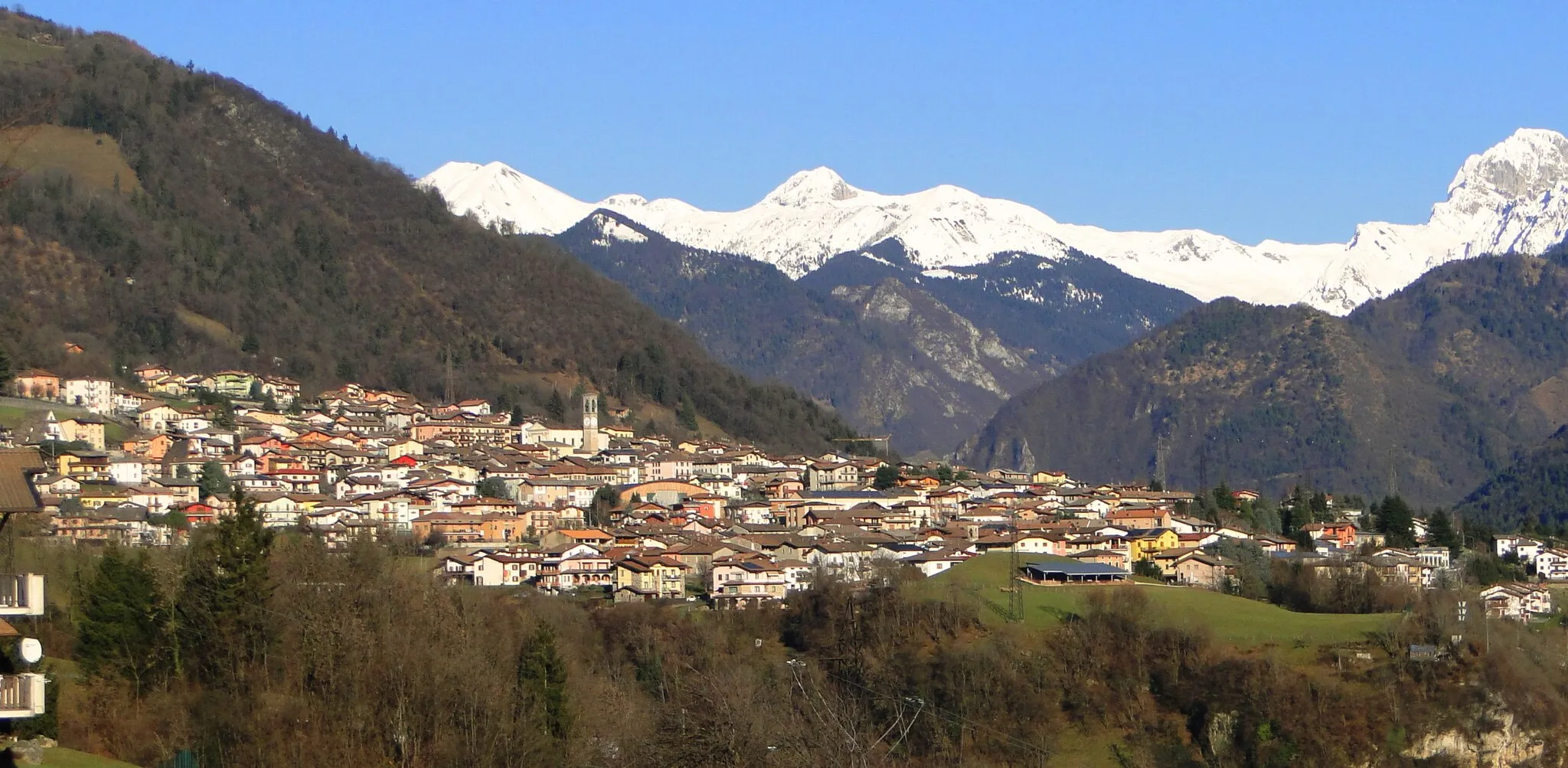 Photo showing: Panorama di Parre (BG)