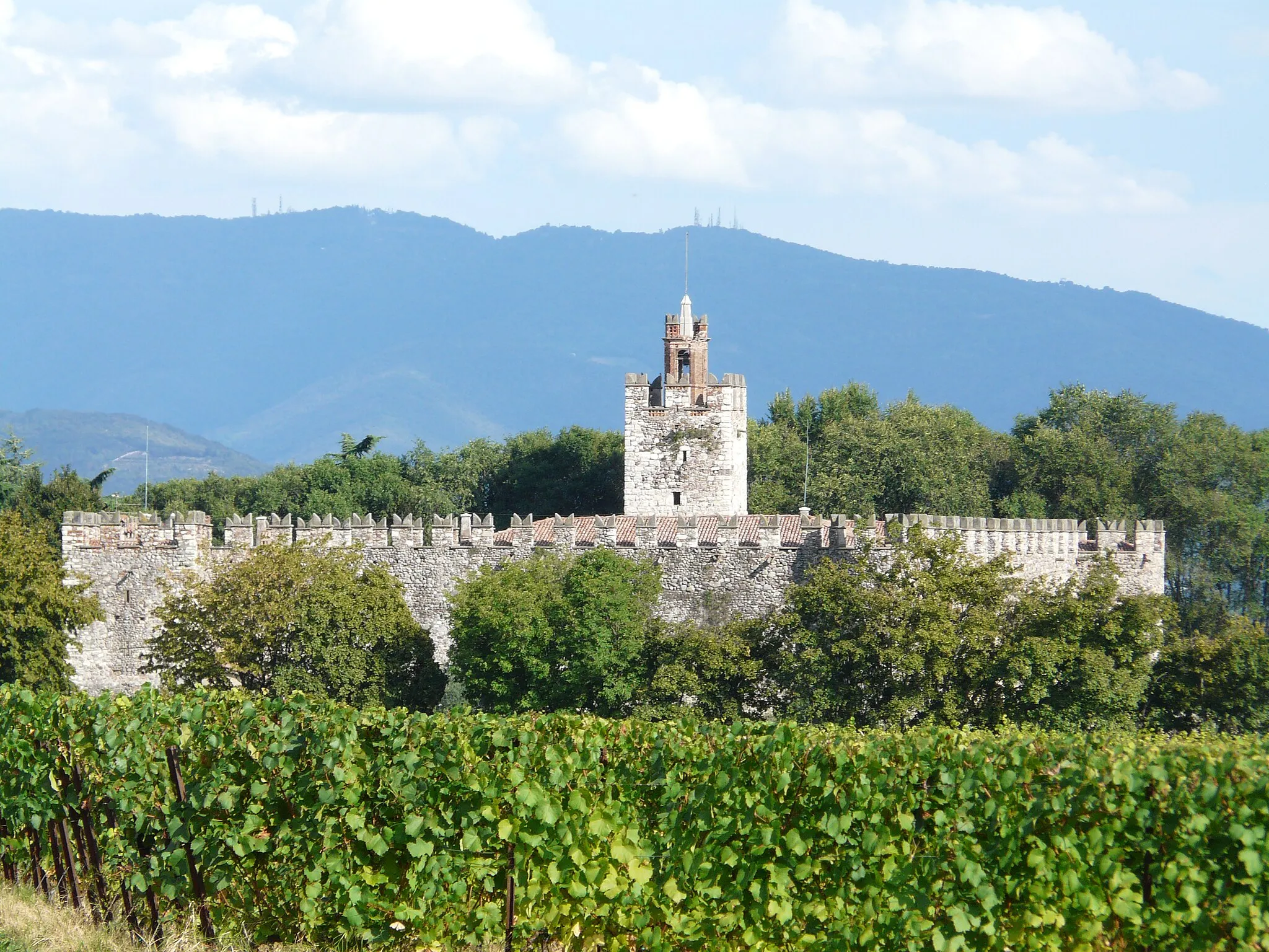 Photo showing: Veduta del Castello di Passirano