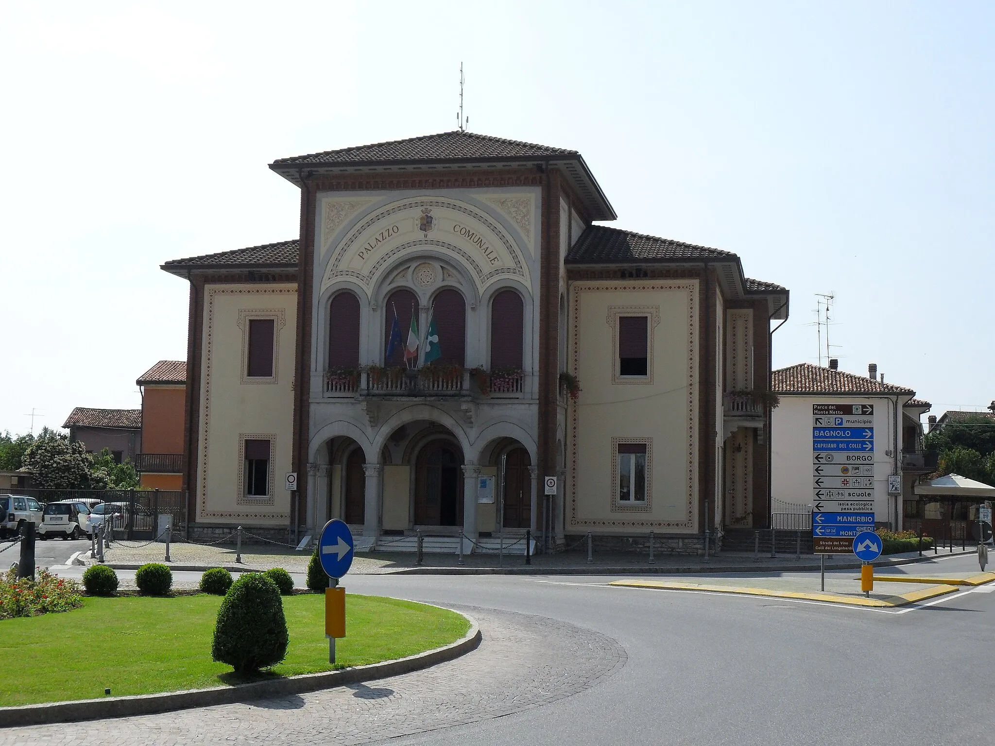 Photo showing: Palazzo municipale di Poncarale (BS)