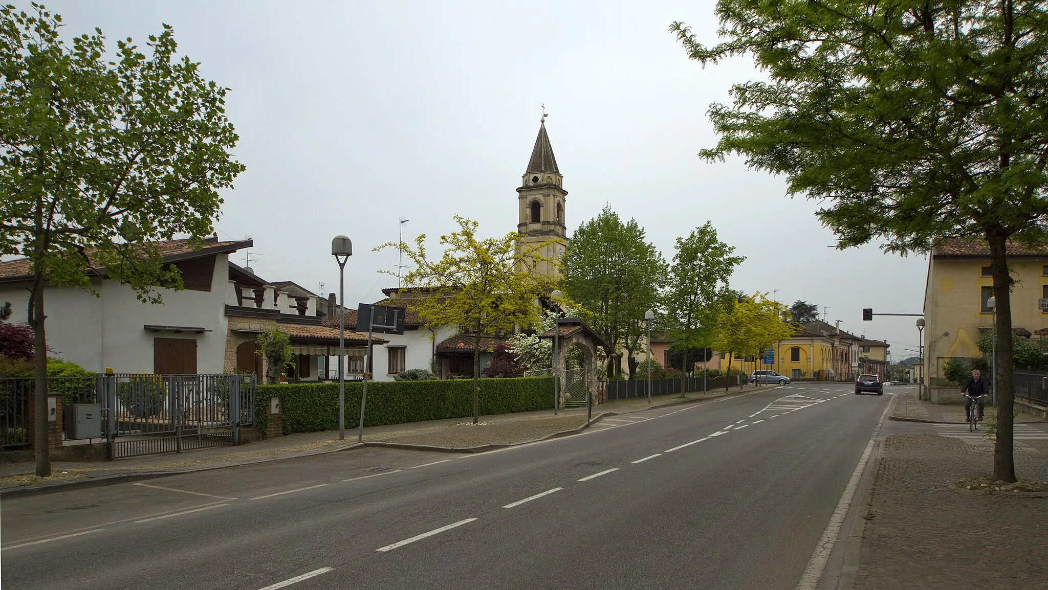 Photo showing: Via Brescia, Pontevico BS, Lombardia, Italy