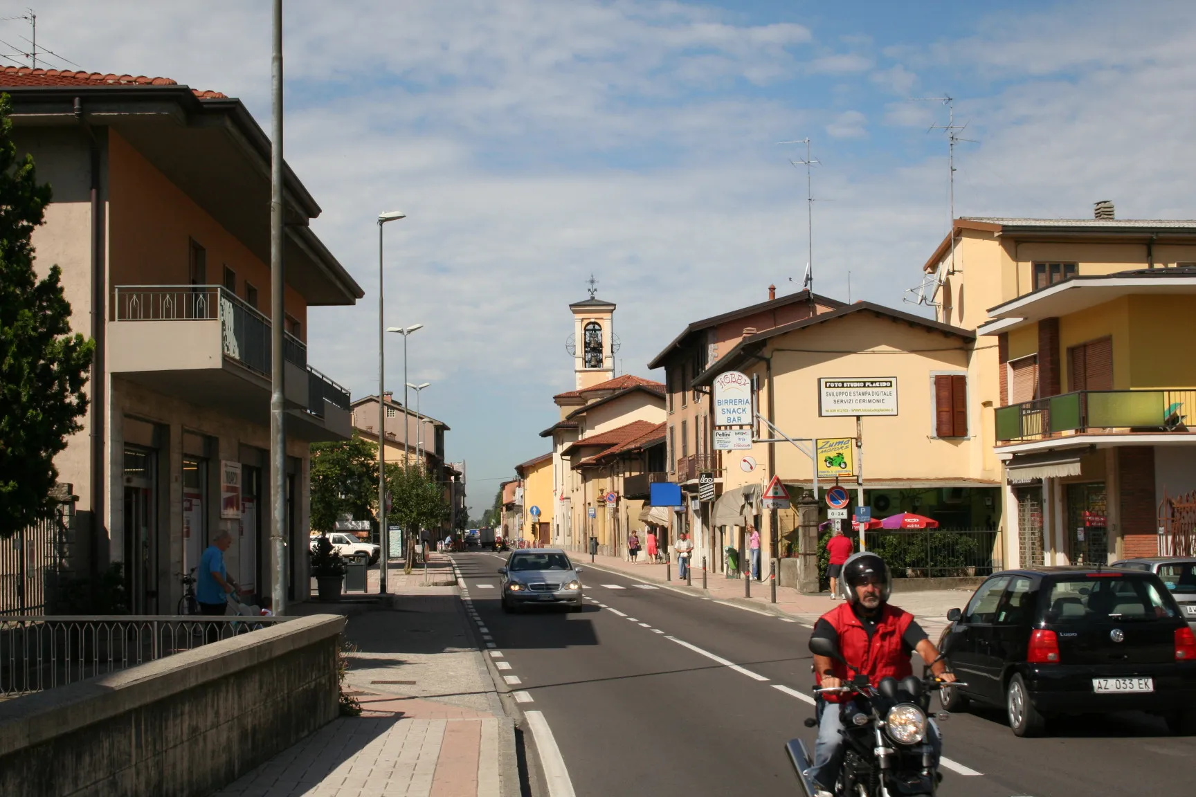 Photo showing: Presezzo, Bergamo, panorama.