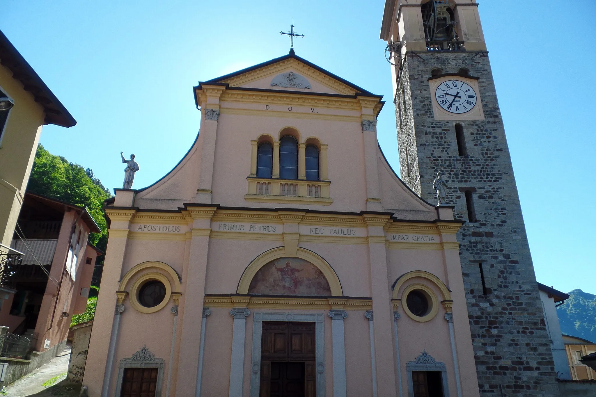Photo showing: Chiesa parrocchiale di Primaluna