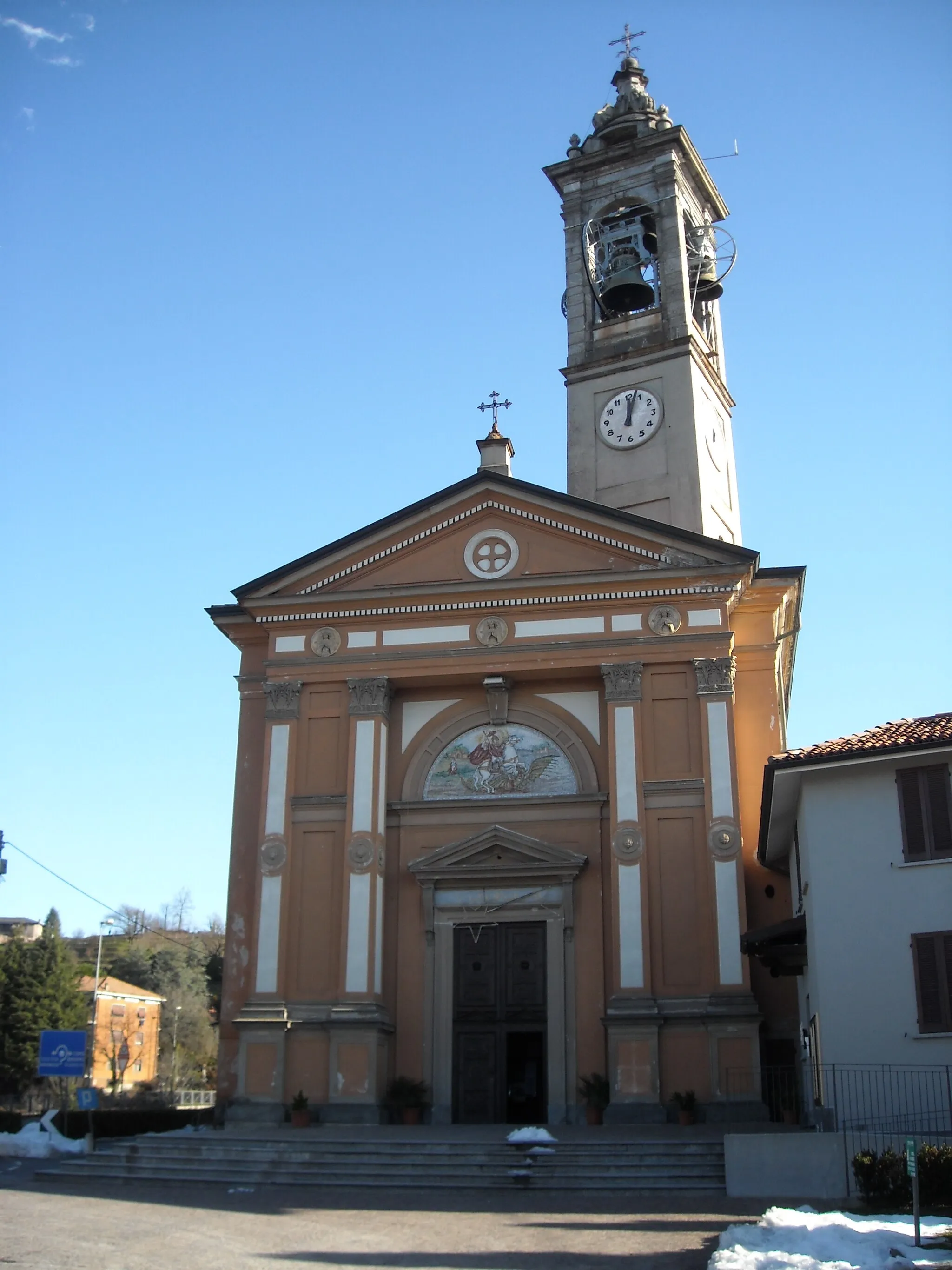 Photo showing: Parish church of St. George, Rovagnate, Lecco, Italy