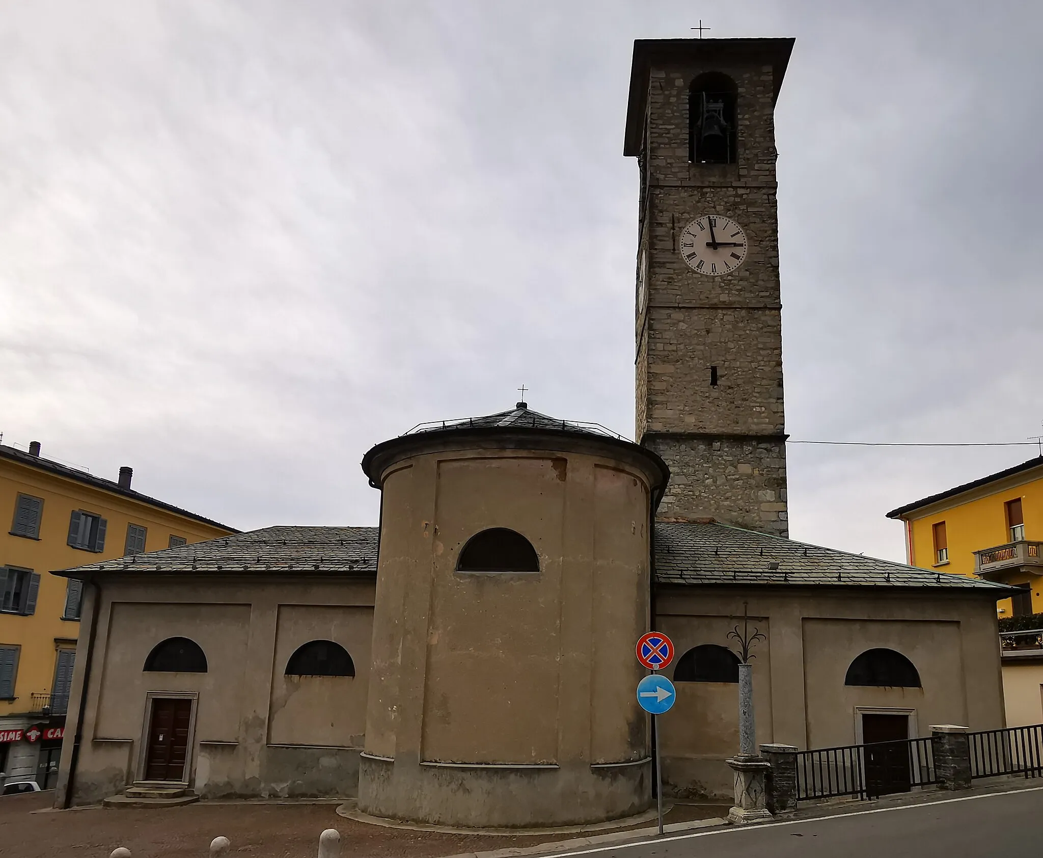 Photo showing: Retro della Chiesa di Sant'Antonio Abate a San Fedele Intelvi