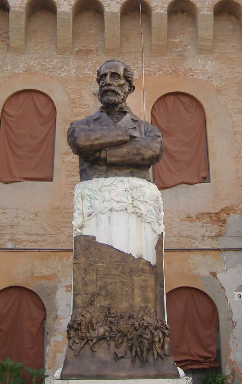 Photo showing: The Monument dedicated at Giorgio Pallavicino-Trivulzio at San Fiorano, Italy