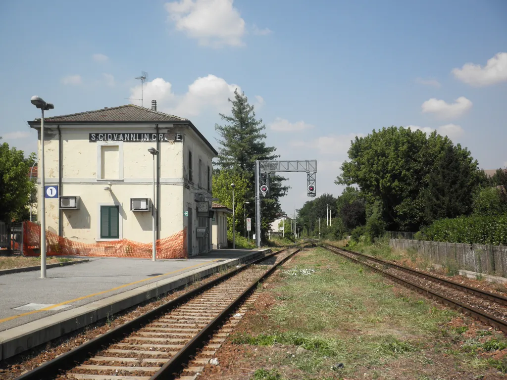 Photo showing: Stazione ferroviaria di San Giovanni in Croce