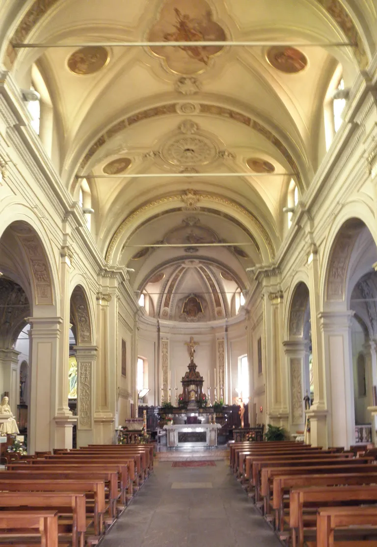 Photo showing: Interno della chiesa parrocchiale di San Martino in Strada.