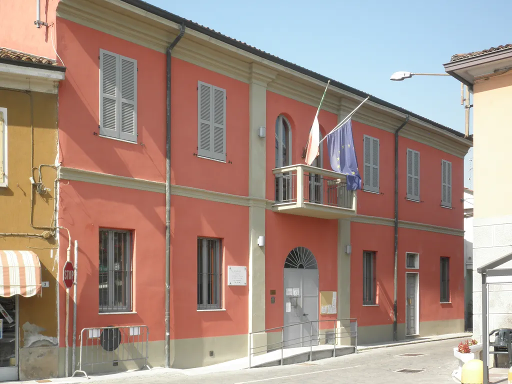 Photo showing: La biblioteca comunale di Secugnago, ex municipio