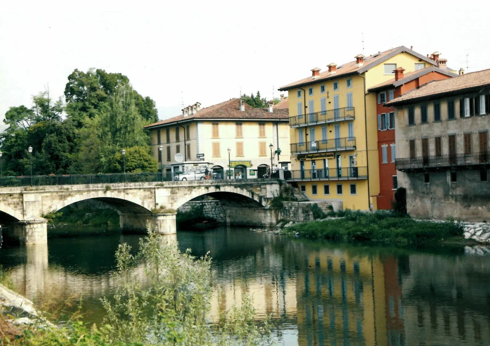 Photo showing: Ponte sul fiume serio