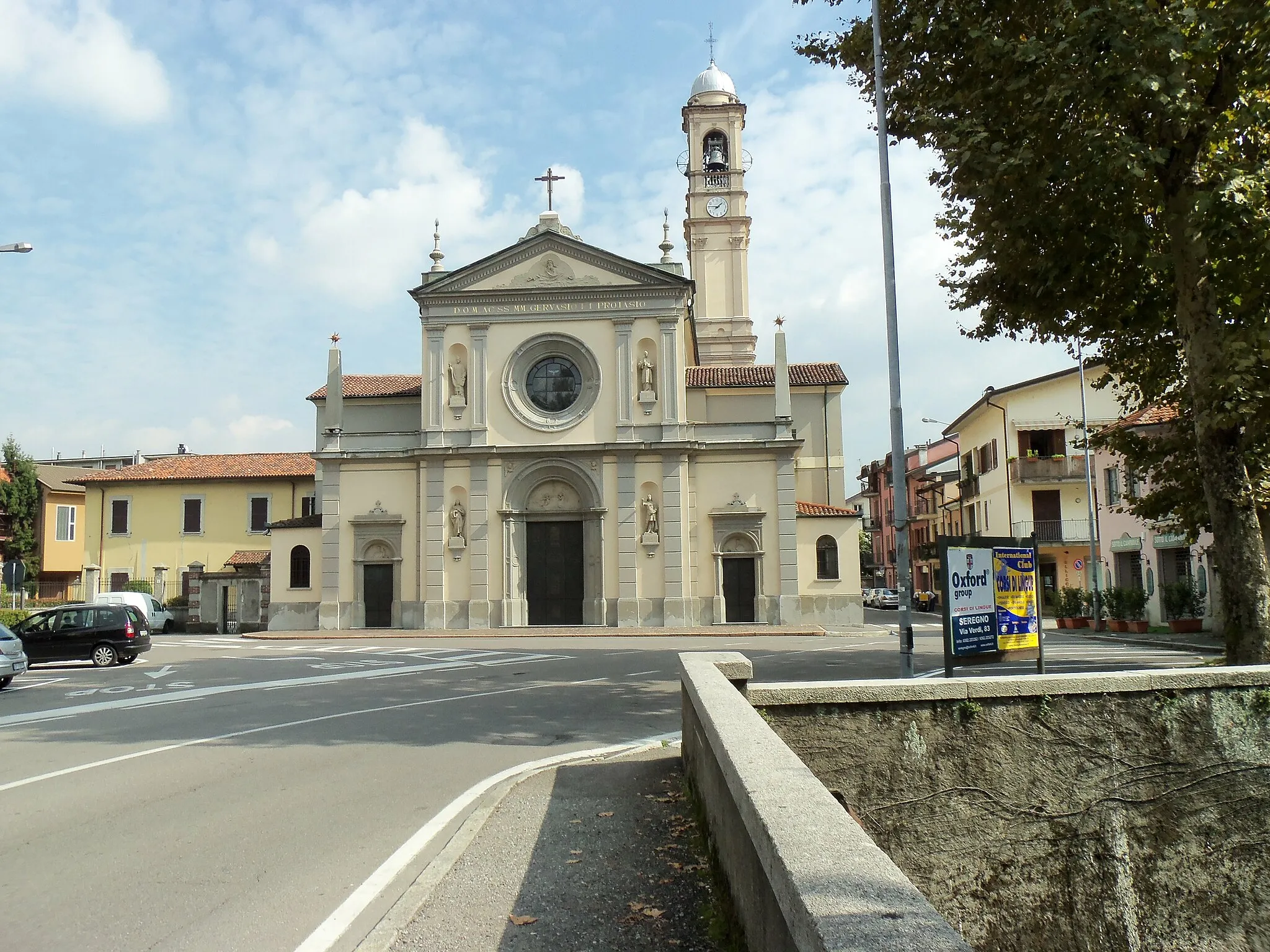 Photo showing: The Church of Saints Gervaso and Protaso in Seveso (MB)