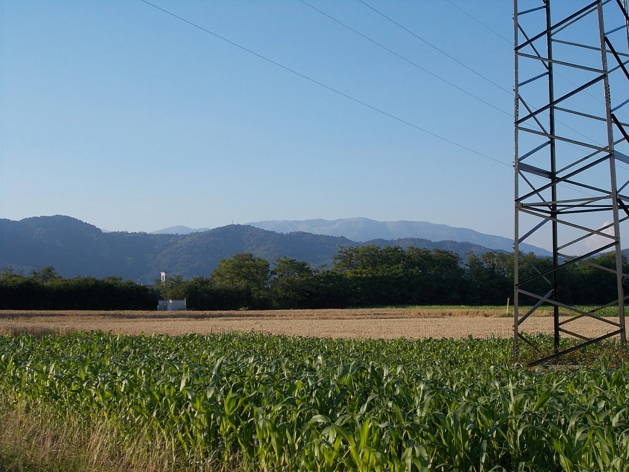 Photo showing: Solza - tájrészlet a község határában