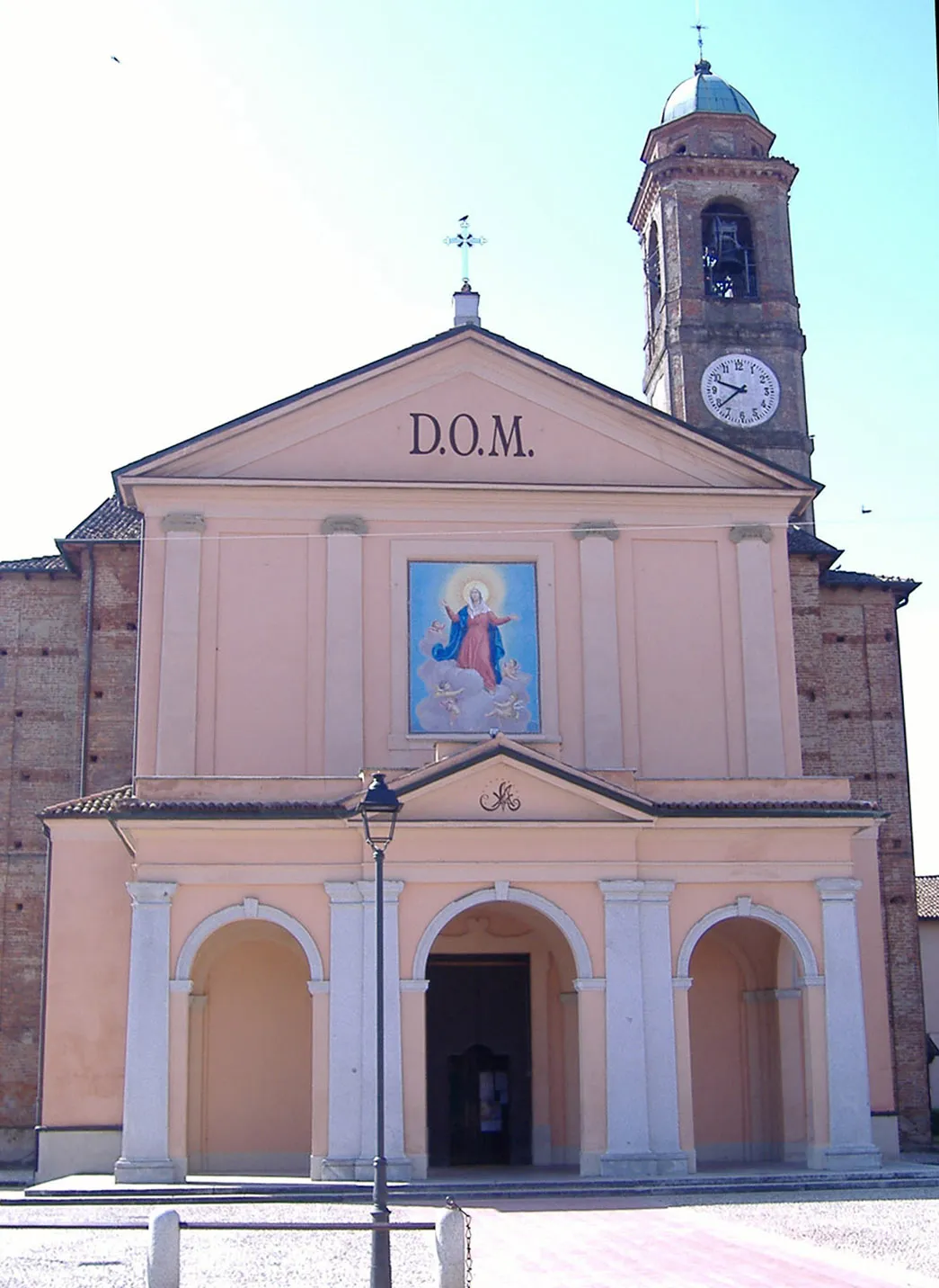 Photo showing: Lla chiesa parrocchiale dell'Assunzione della Beata Vergine Maria a Somaglia