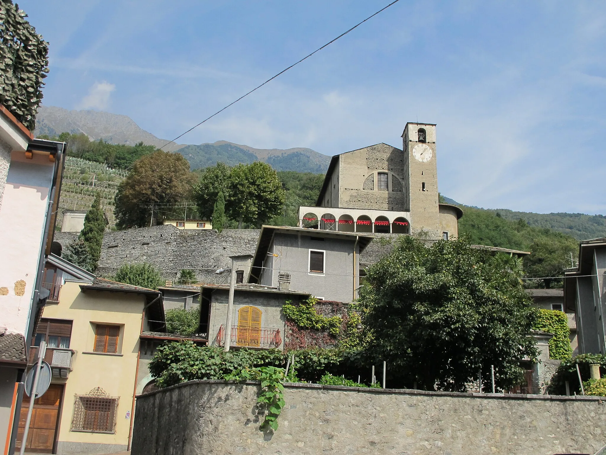 Photo showing: Italy, Lombardy, Traona, Church "Chiesa di Parrocchiale di Sant'Alessandro"