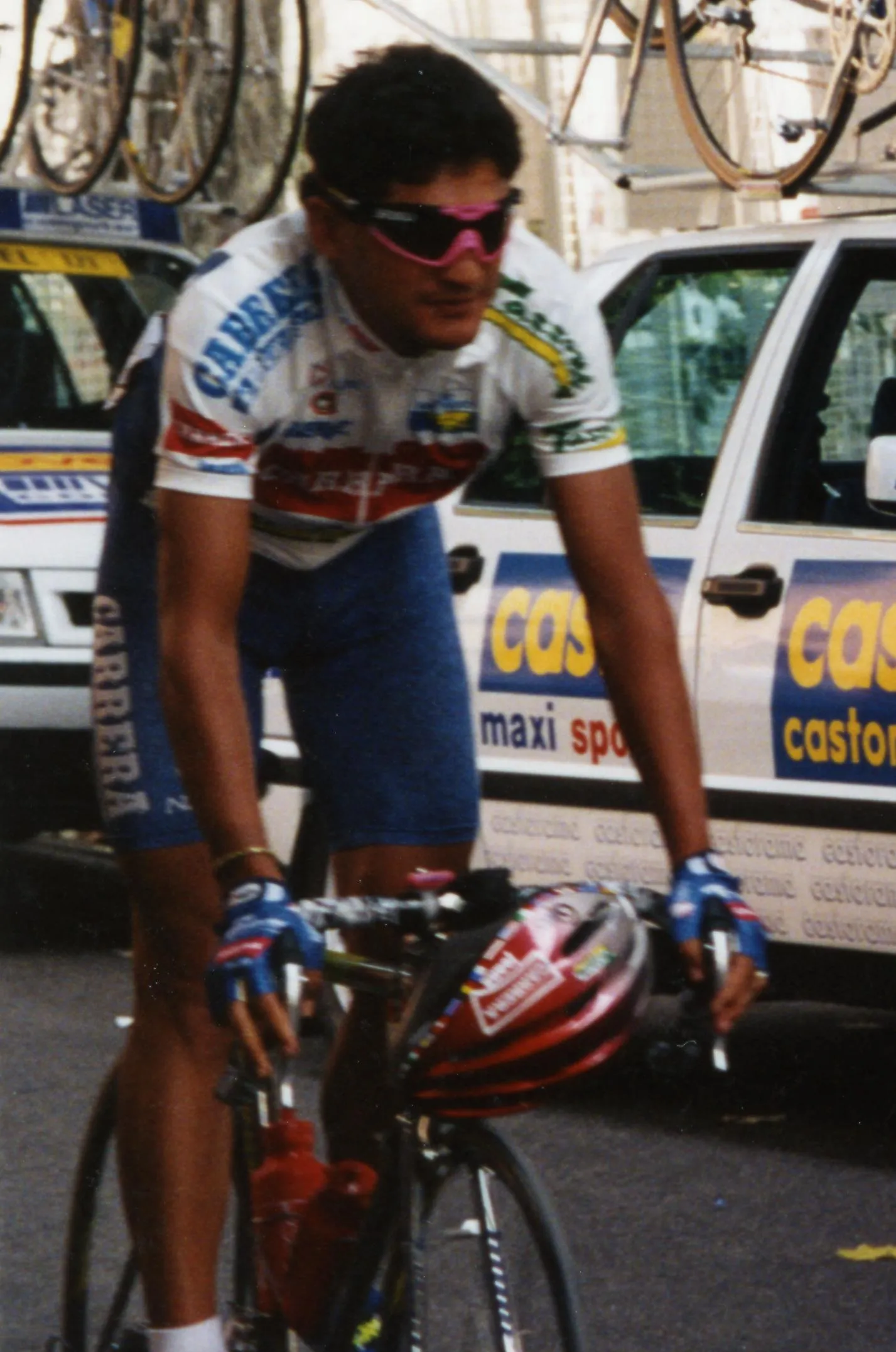 Photo showing: The Italian road cyclist Claudio Chiappucci at the 1993 Tour de France