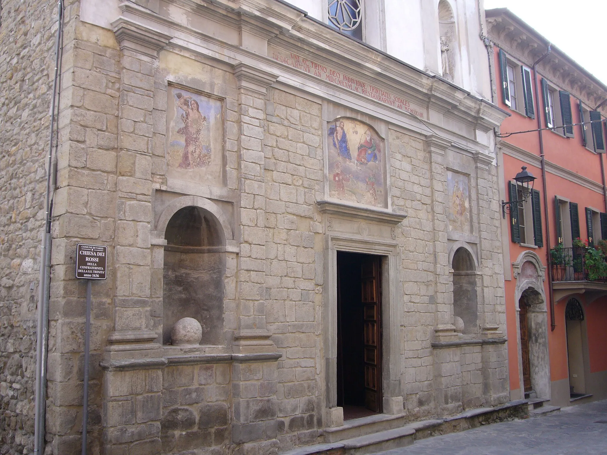 Photo showing: Chiesa dei Rossi, Varzi, Pavia, Lombardia, Italia