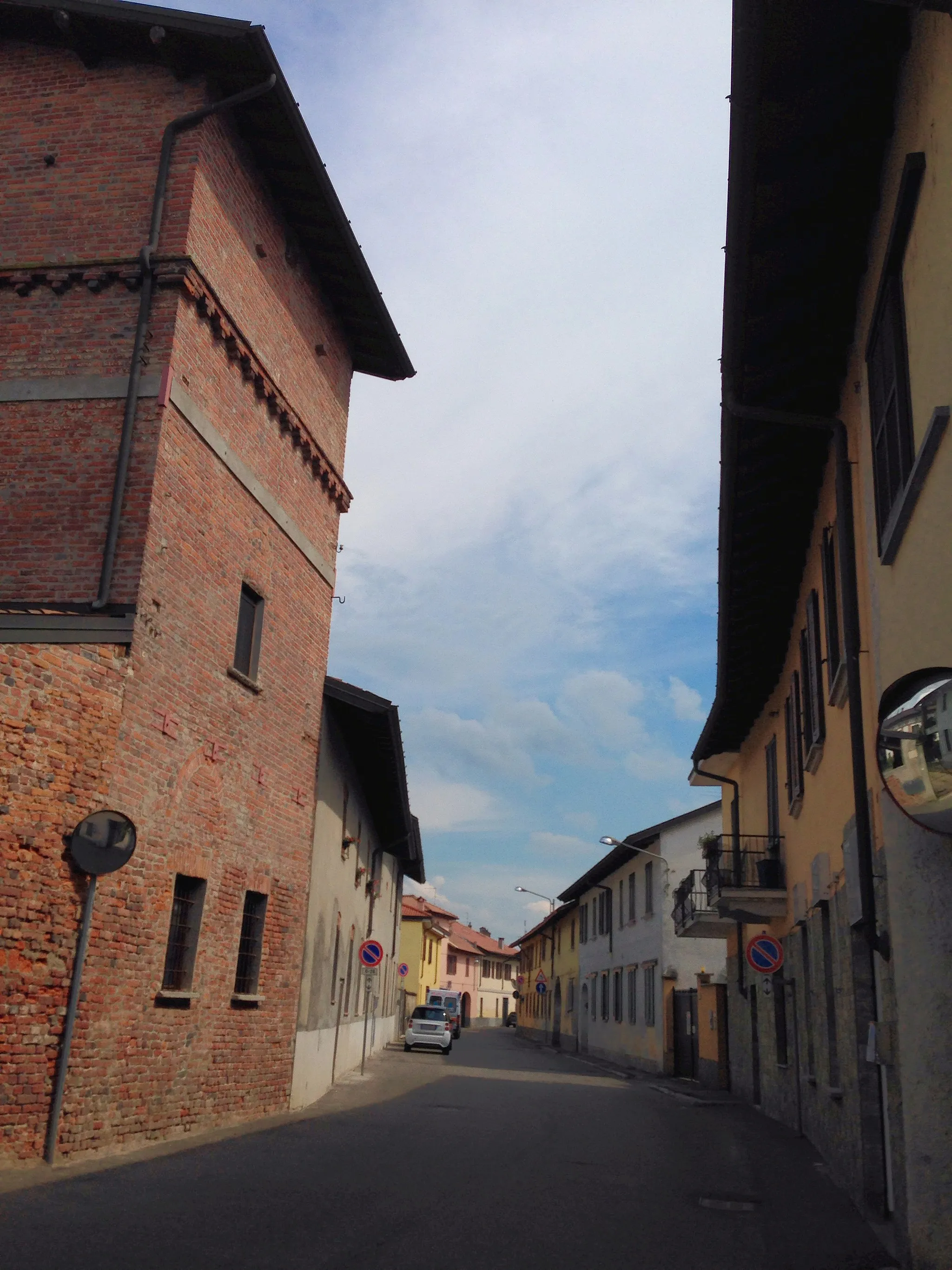 Photo showing: Vermezzo - Via Ponti Carmine
