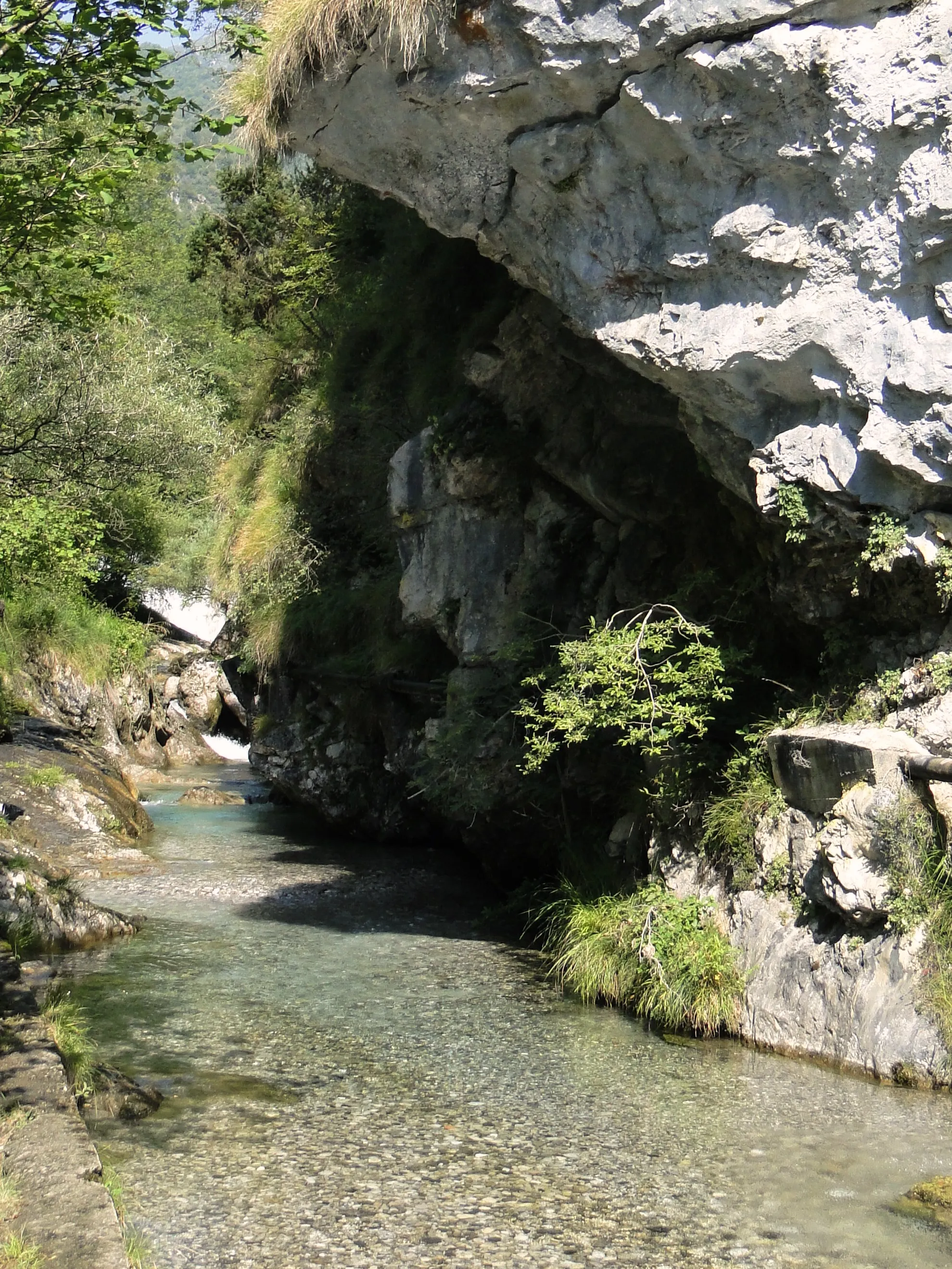 Photo showing: Val Vertova, tributaria della val  Seriana (BG).