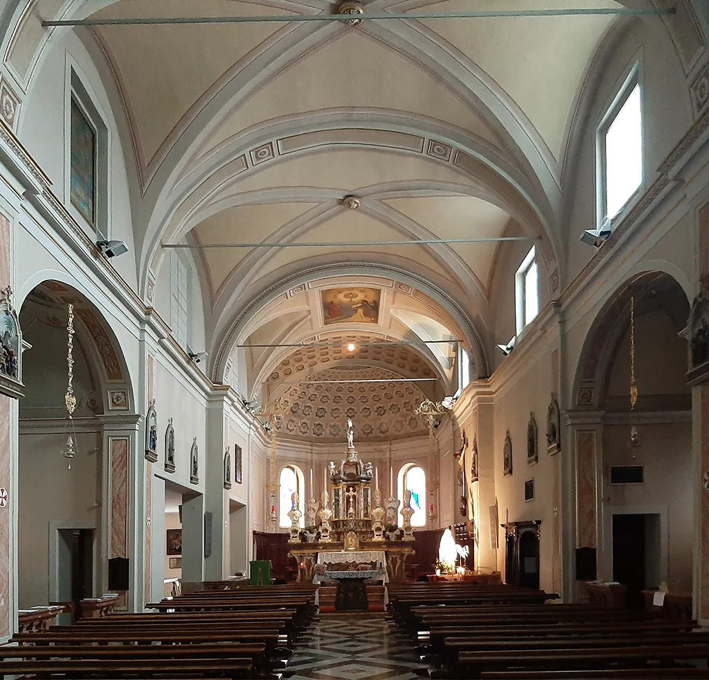 Photo showing: La chiesa parrocchiale di San Michele Arcangelo a Vidardo, frazione del comune di Castiraga Vidardo.