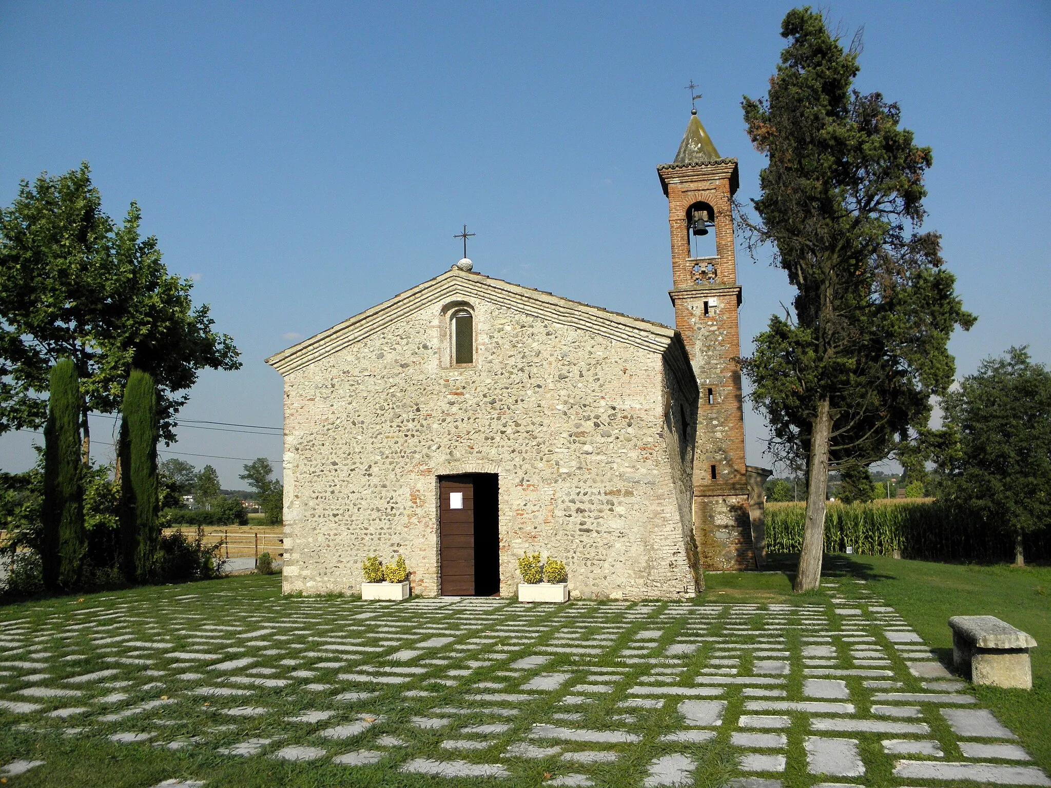 Photo showing: Montichiari: la chiesa di Santa Cristina da Bolsena.