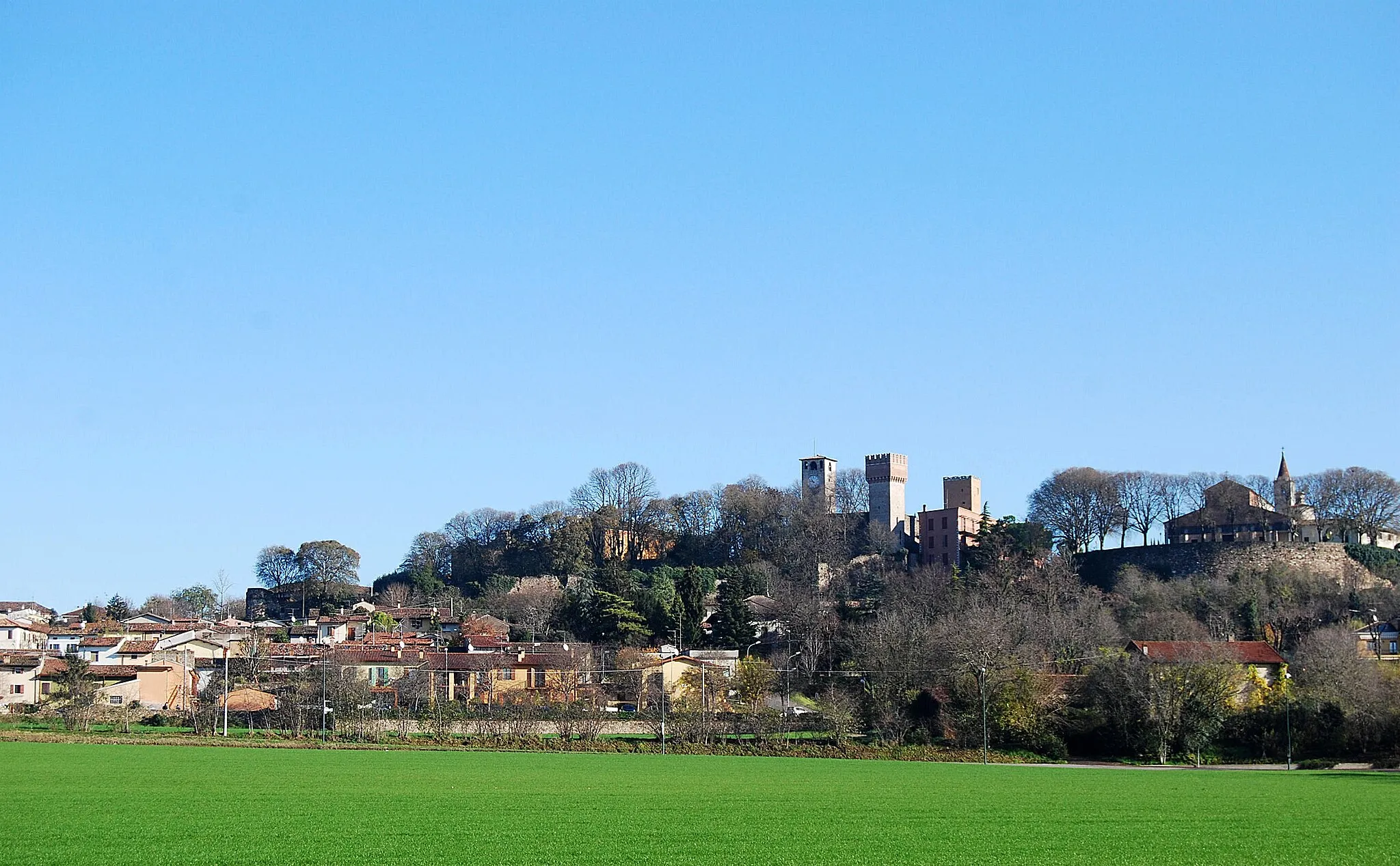 Photo showing: Volta Mantovana, panorama.