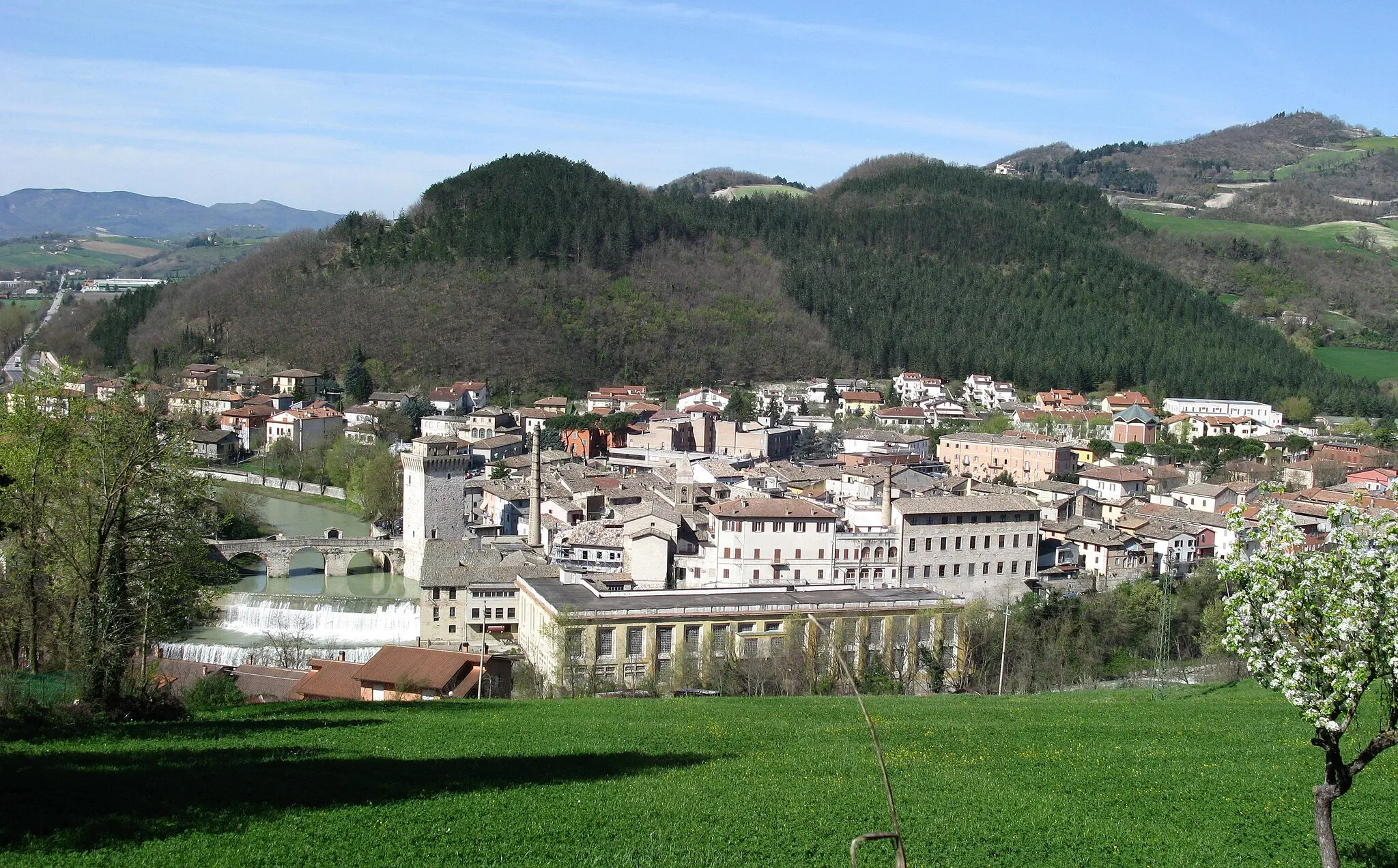 Photo showing: Panorama di Fermignano.