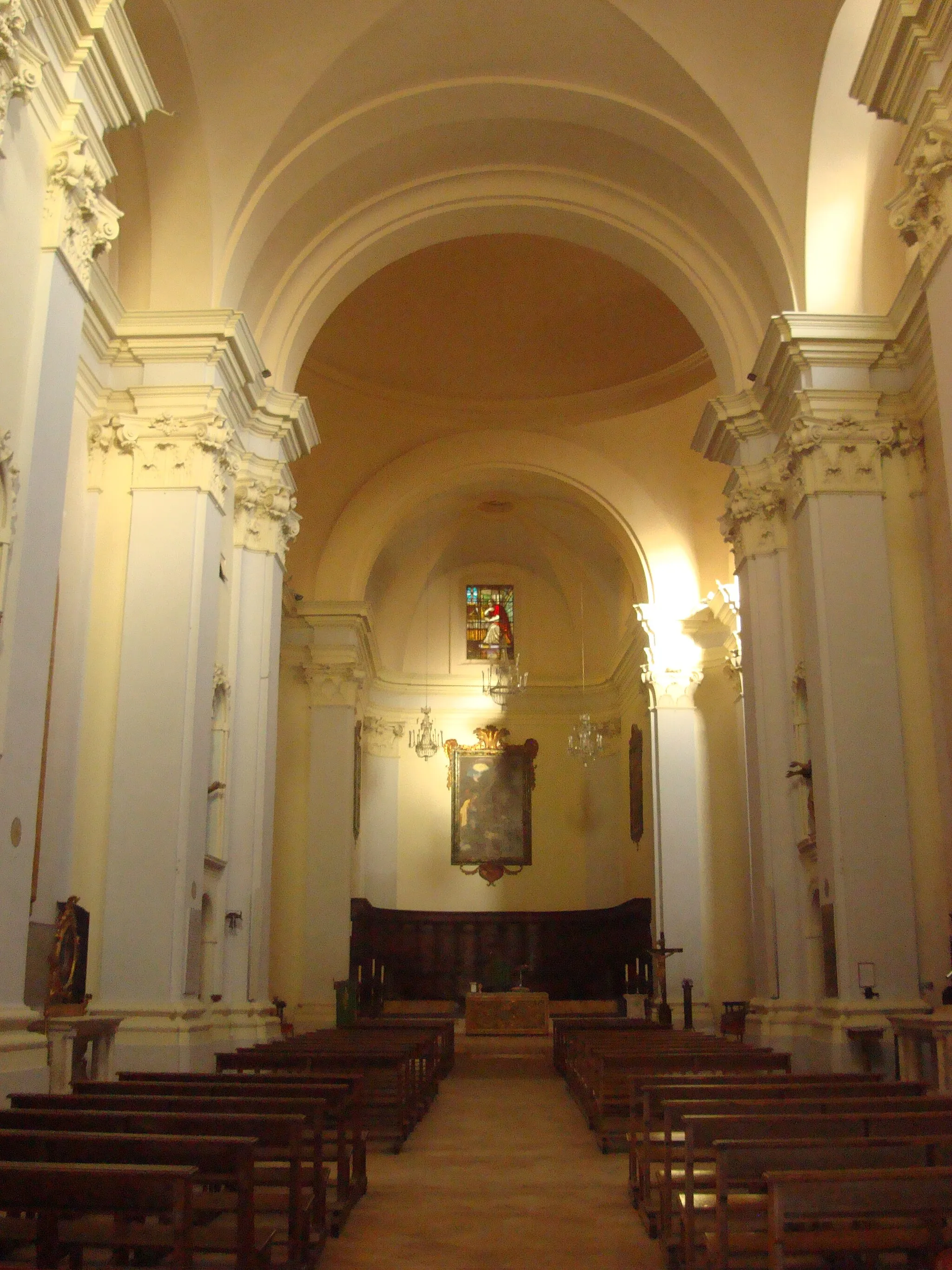 Photo showing: Interno chiesa Sant' Agostino a Fermo. 
AUTORE: Paolo Vitulli