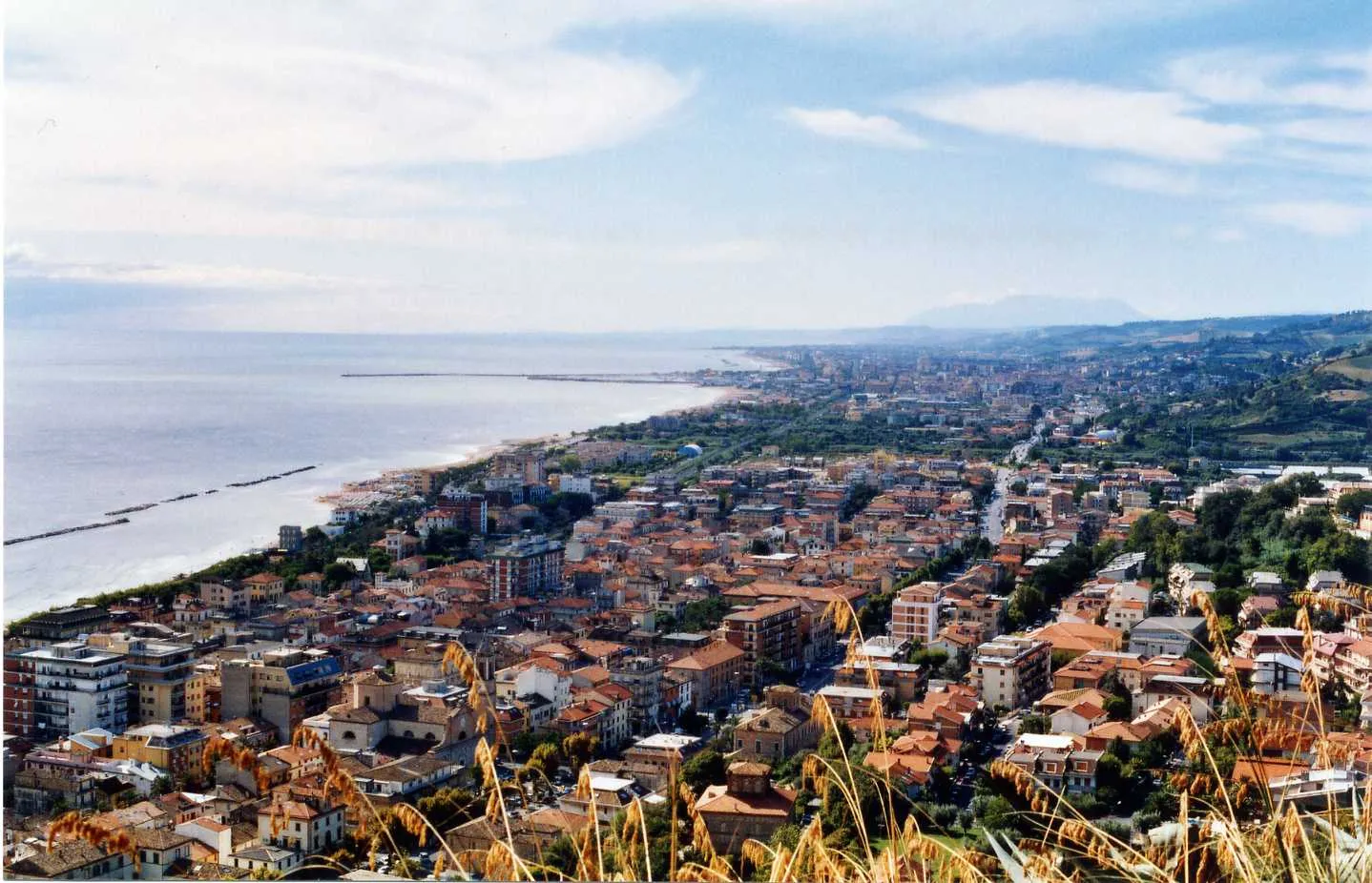 Photo showing: Panoramic wiew of Grottammare(AP) Italy