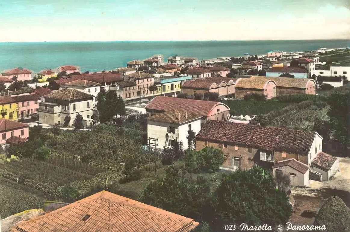 Photo showing: Marotta, Pesaro e Urbino, Marche, Italia - 1958