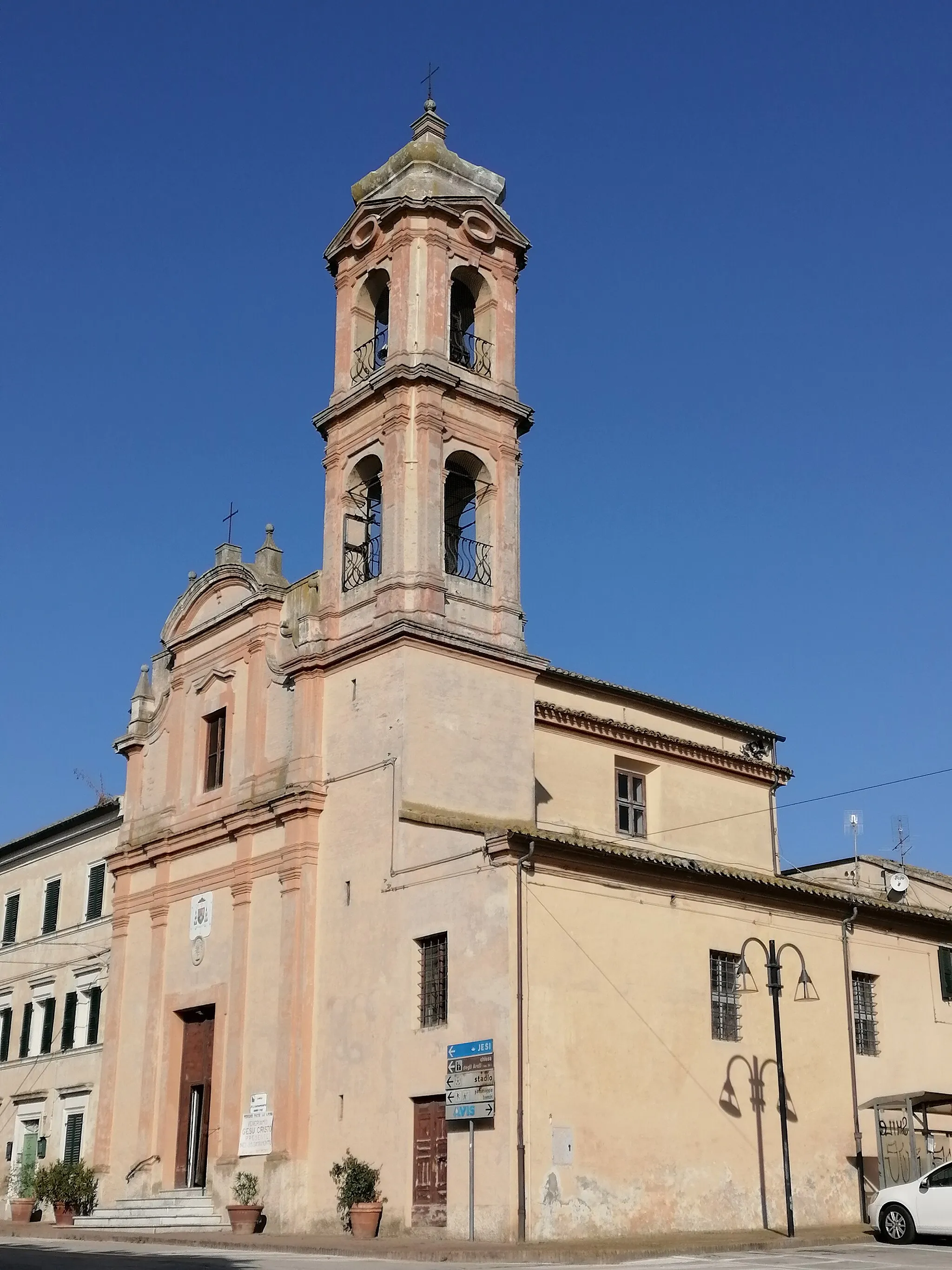 Photo showing: Monsano, Chiesa del Santissimo Sacramento, XVIII secolo