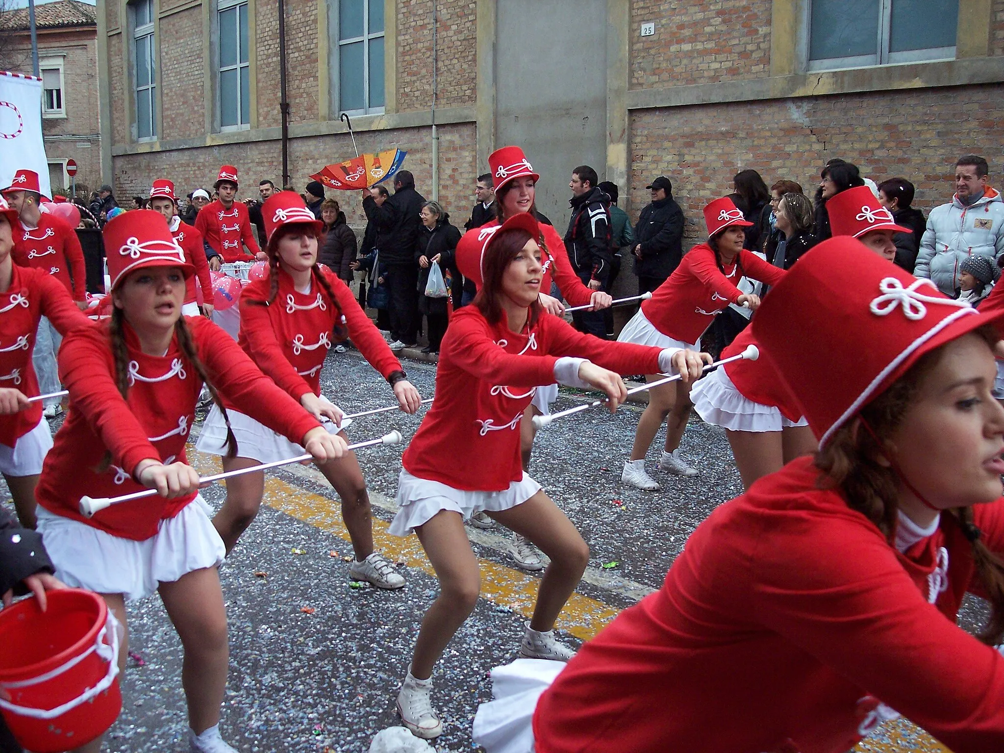 Photo showing: Carnival parades in Pesaro