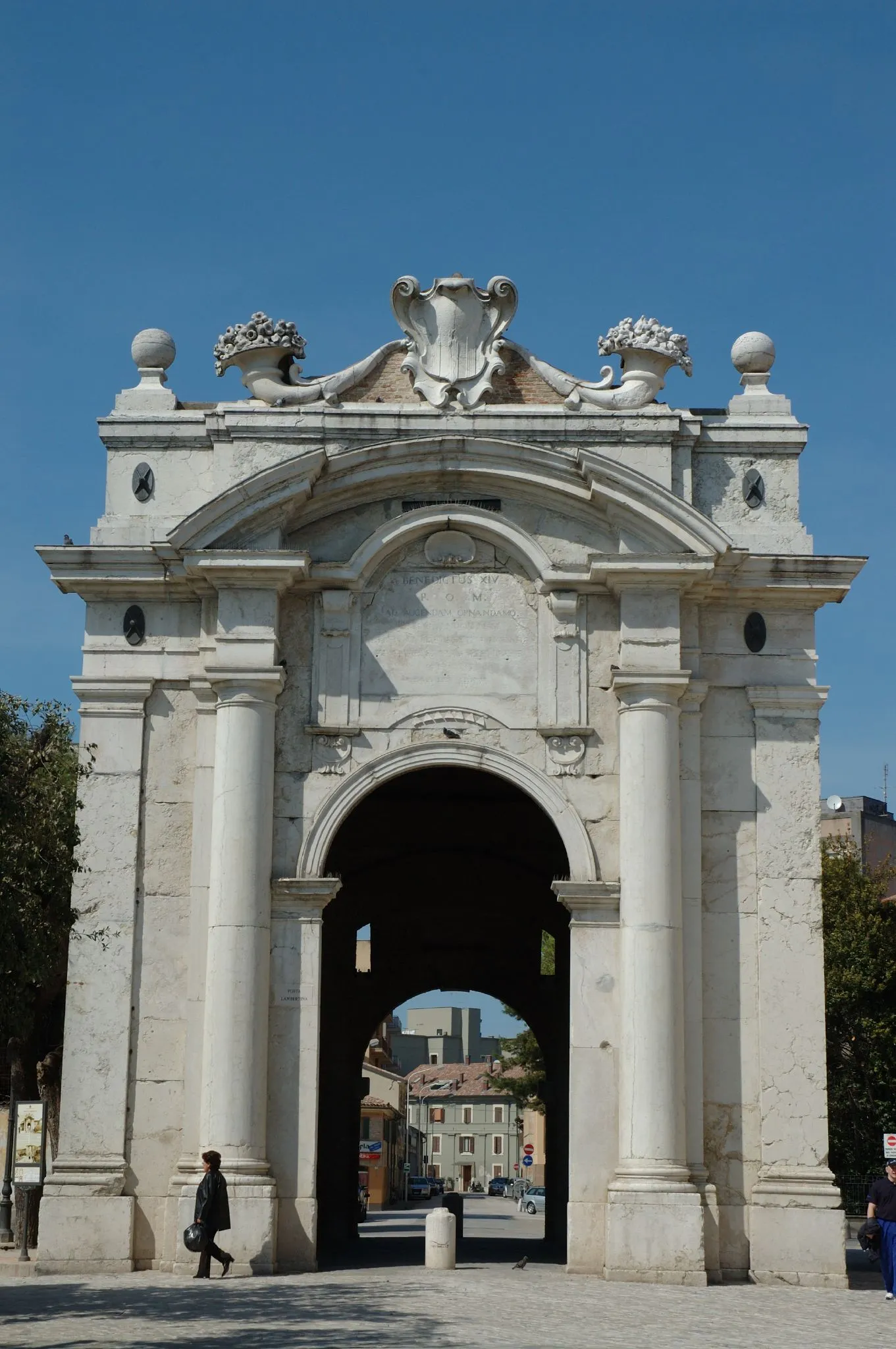 Photo showing: Senigallia: Porta Lambertina