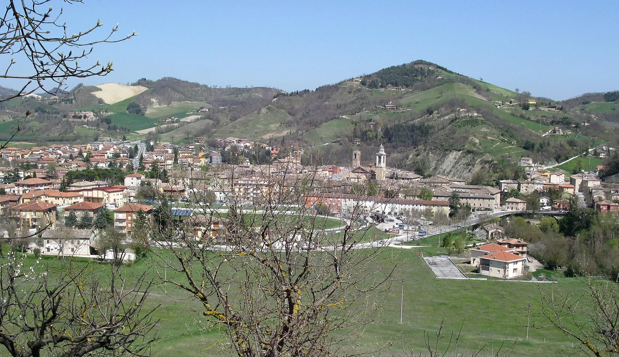 Photo showing: Panorama di Urbania.