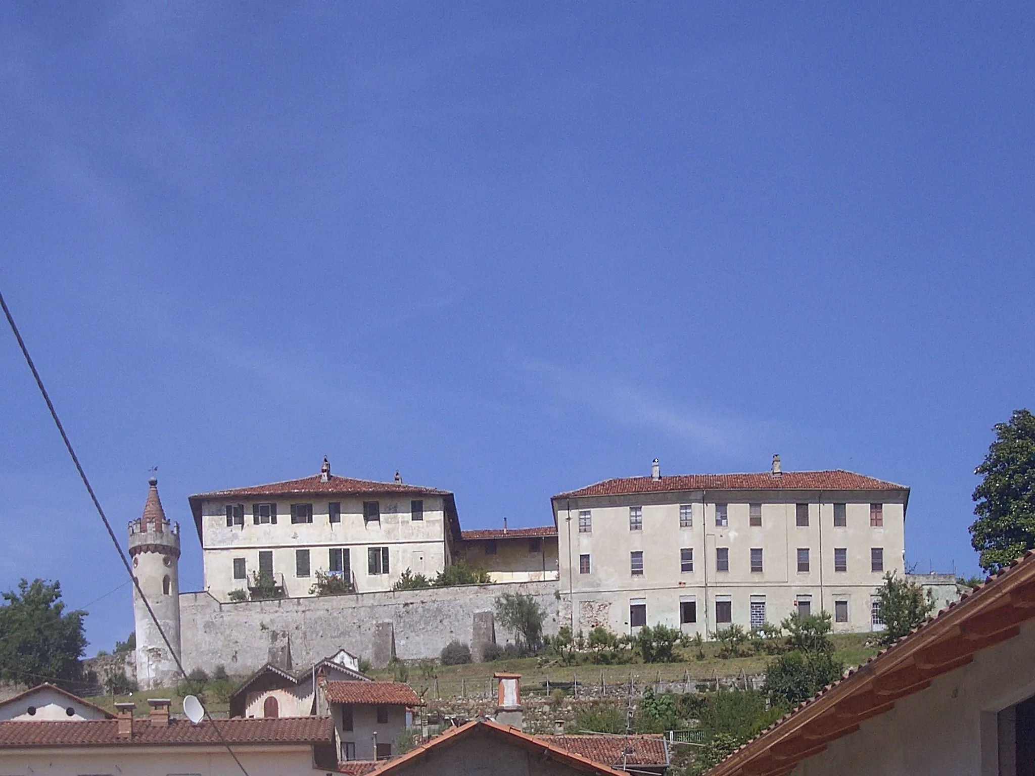 Photo showing: Albiano d'Ivrea, the Bishop's Castle