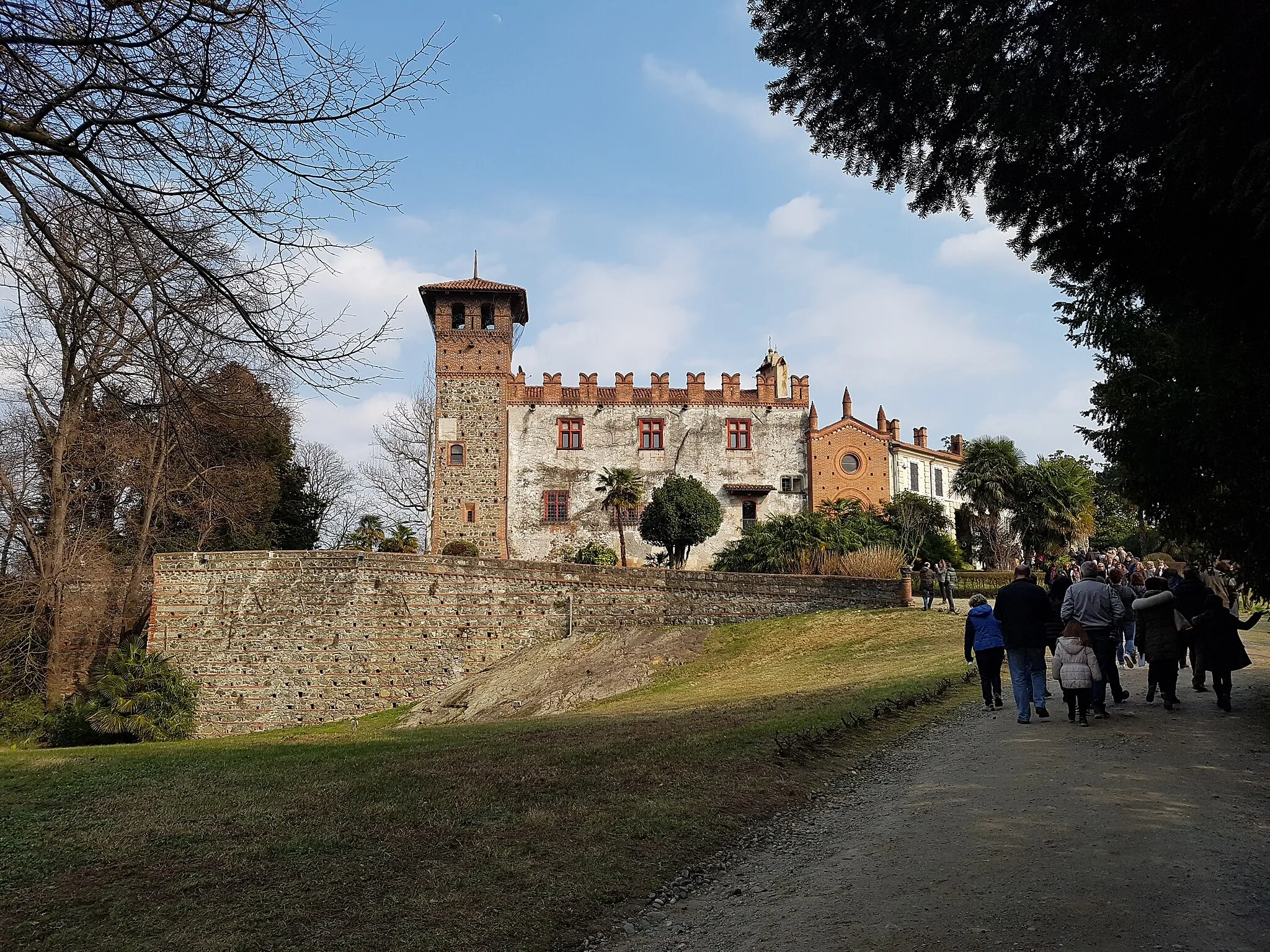 Photo showing: Banchette Castle, Northern Italy