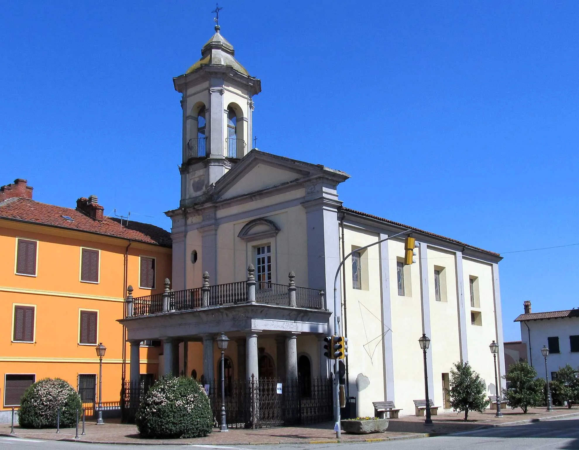 Photo showing: Borgo D'Ale (VC, Italy): biblioteca Monsignor Luigi Bongianino
