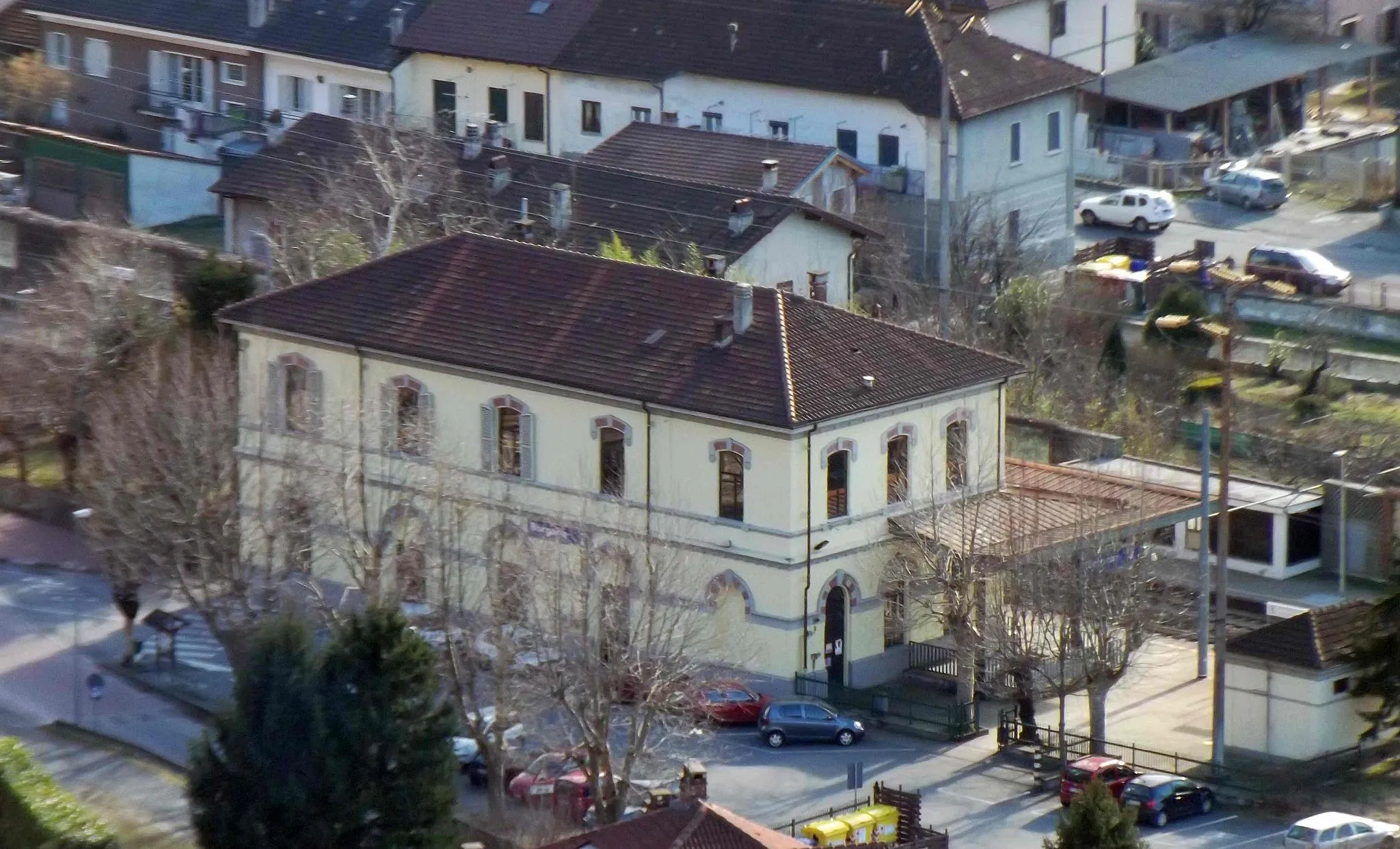 Photo showing: Borgone Susa (TO, Italy): train station