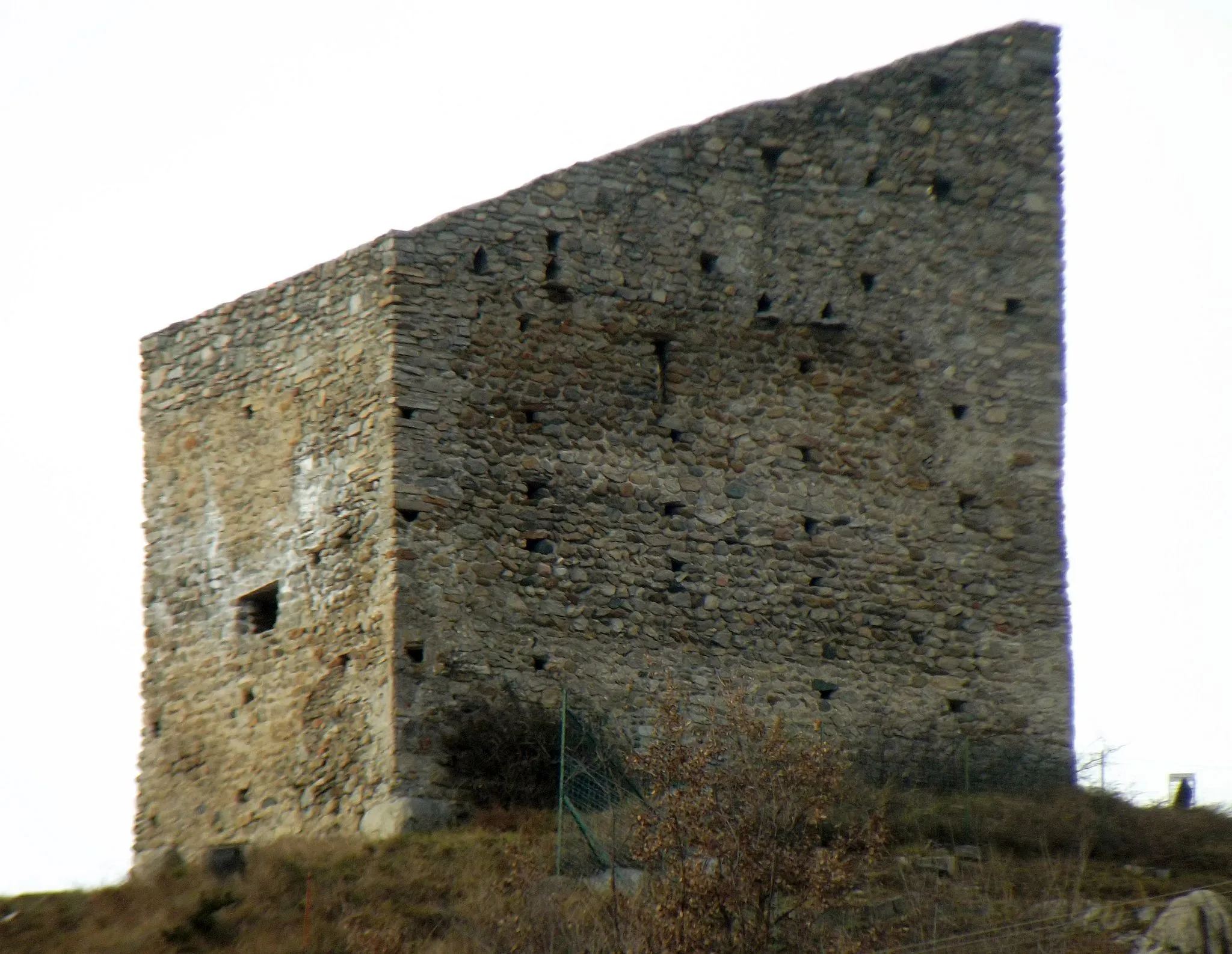 Photo showing: Borgone di Susa (TO, Italy): middle ages tower