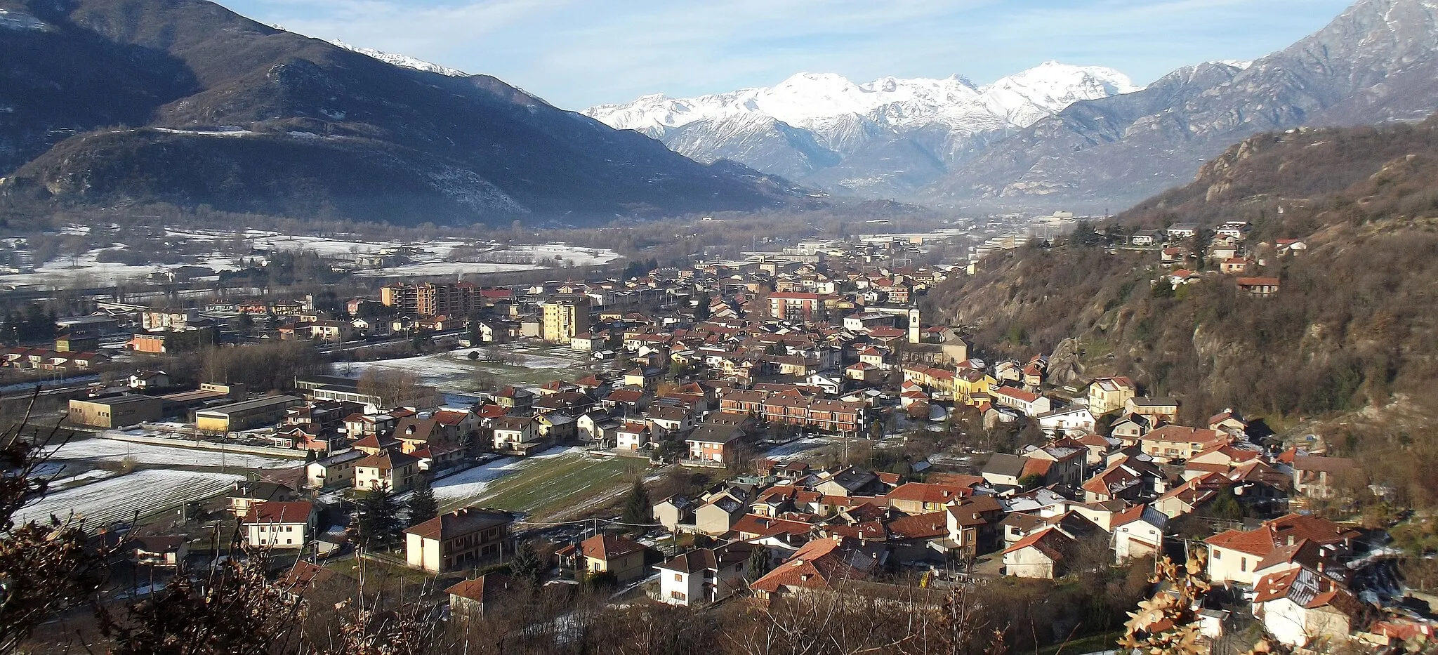 Photo showing: Borgone di Susa (TO, Italy): panorama