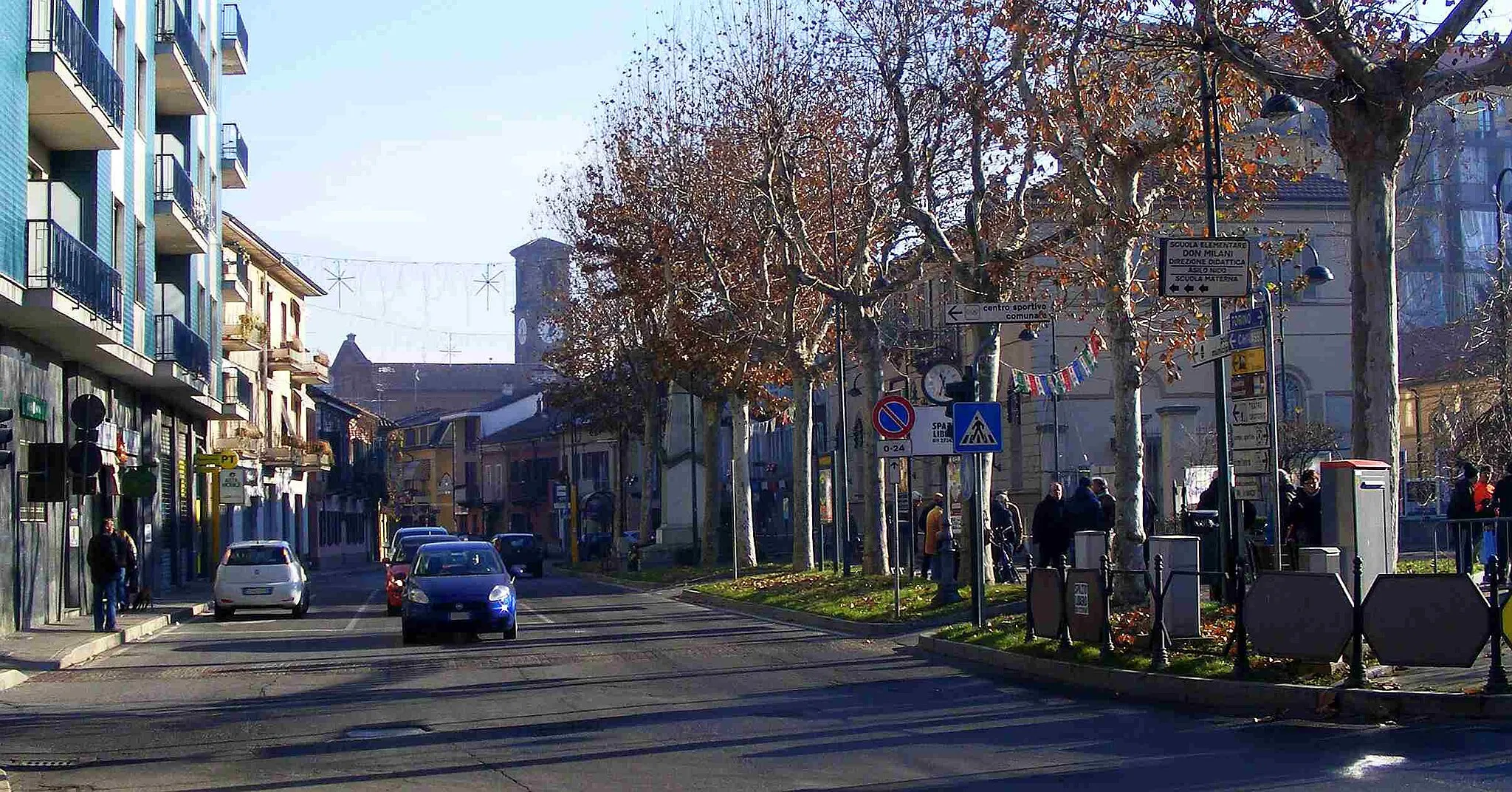 Photo showing: Brandizzo (TO, Italy): Torino street