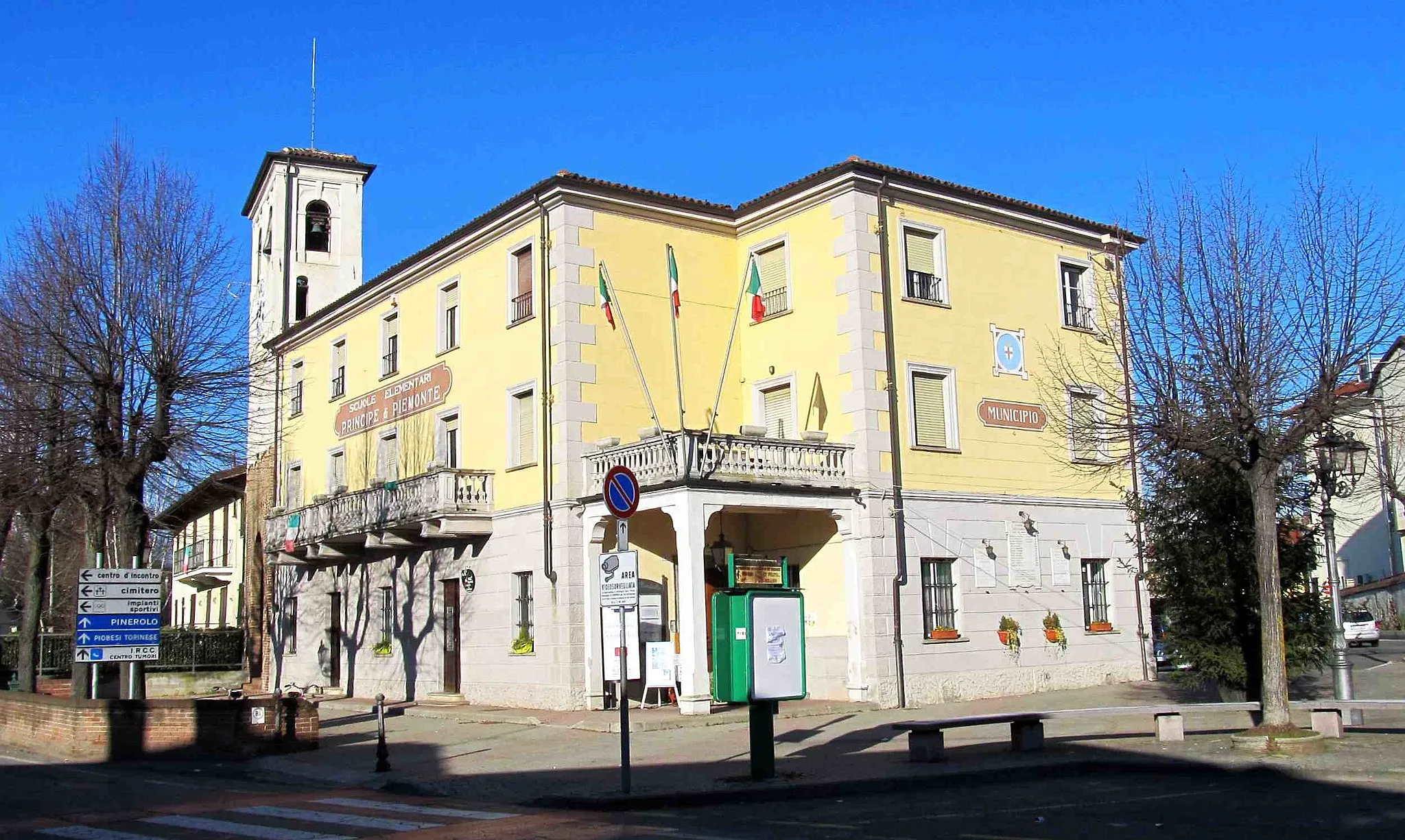 Photo showing: Candiolo (TO, Italy): former town hall