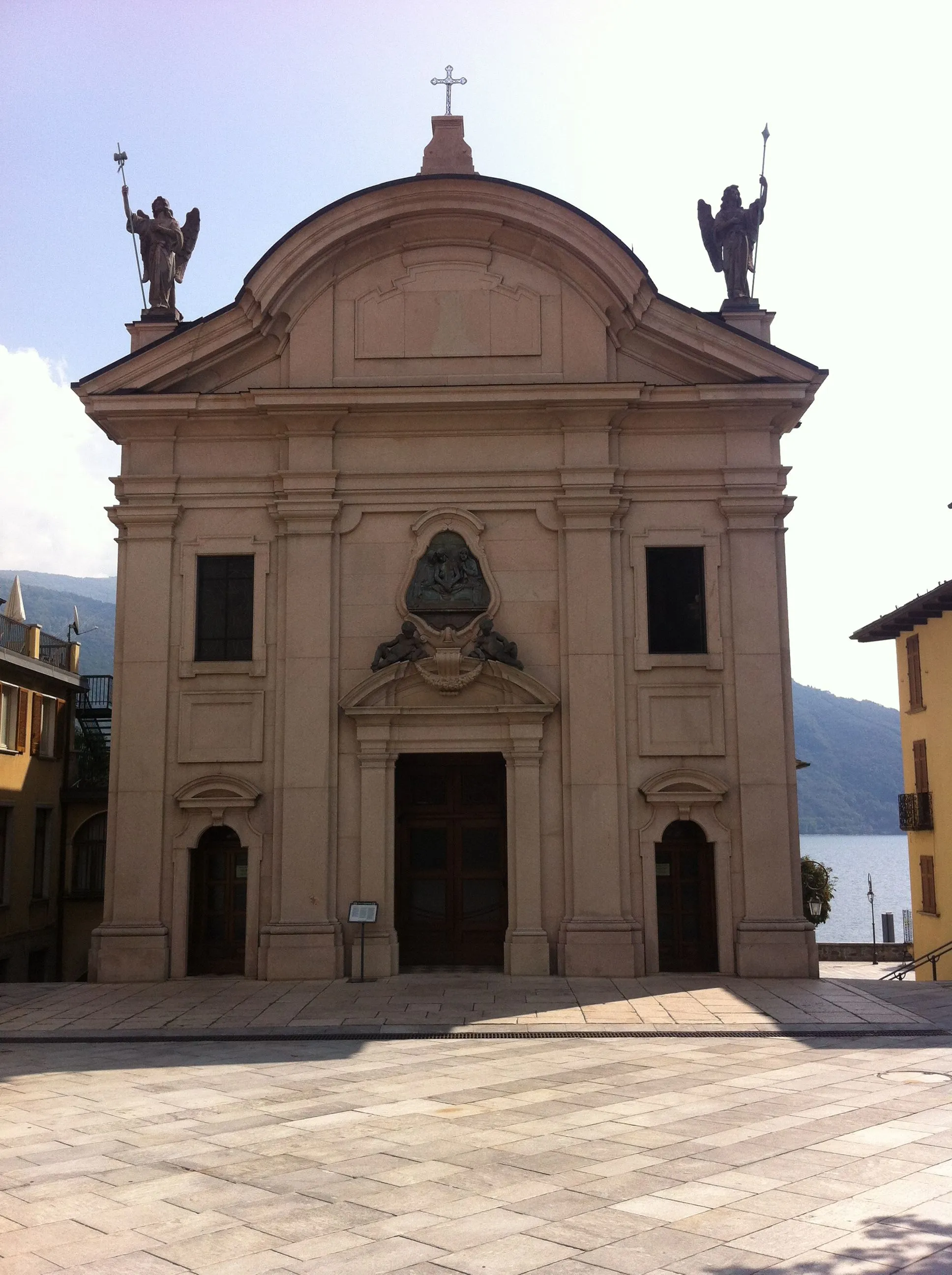 Photo showing: Wallfahrtskirche Santissima Pietà, Eingangsfassade