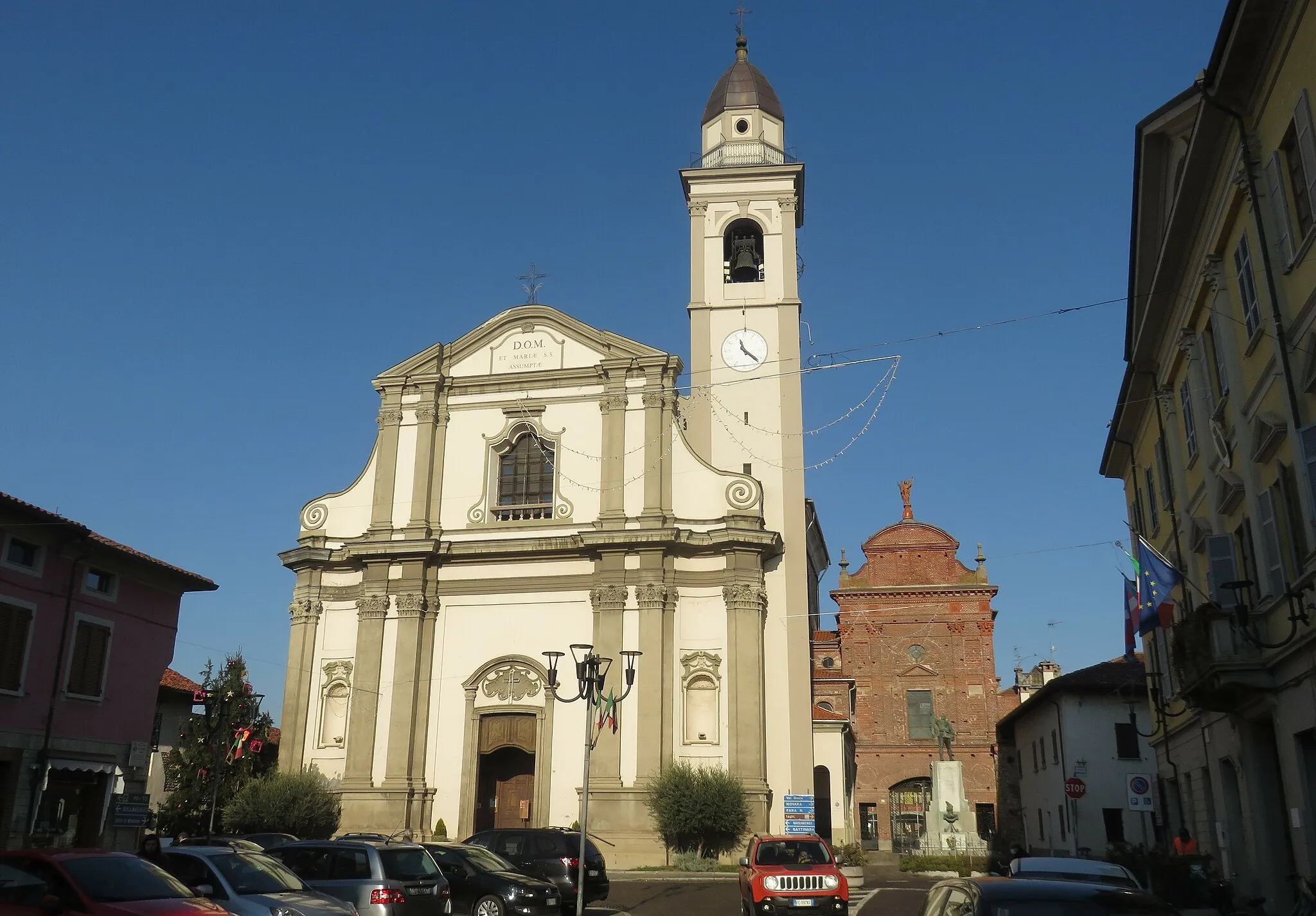 Photo showing: Carpignano Sesia Chiesa parrocchiale Santa Maria Assunta