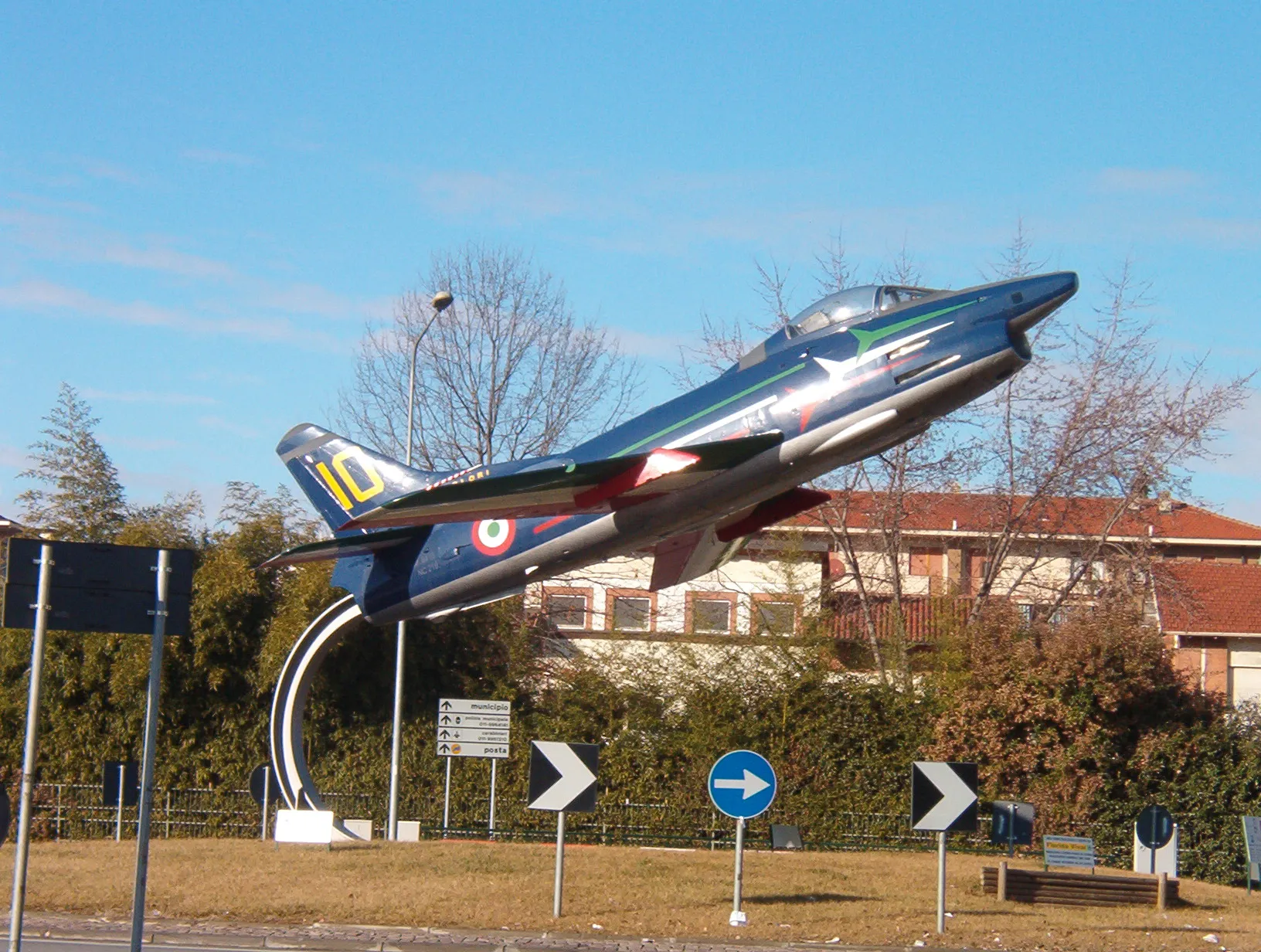Photo showing: Modello di aereo a Caselle Torinese - Provincia di Torino - Italy